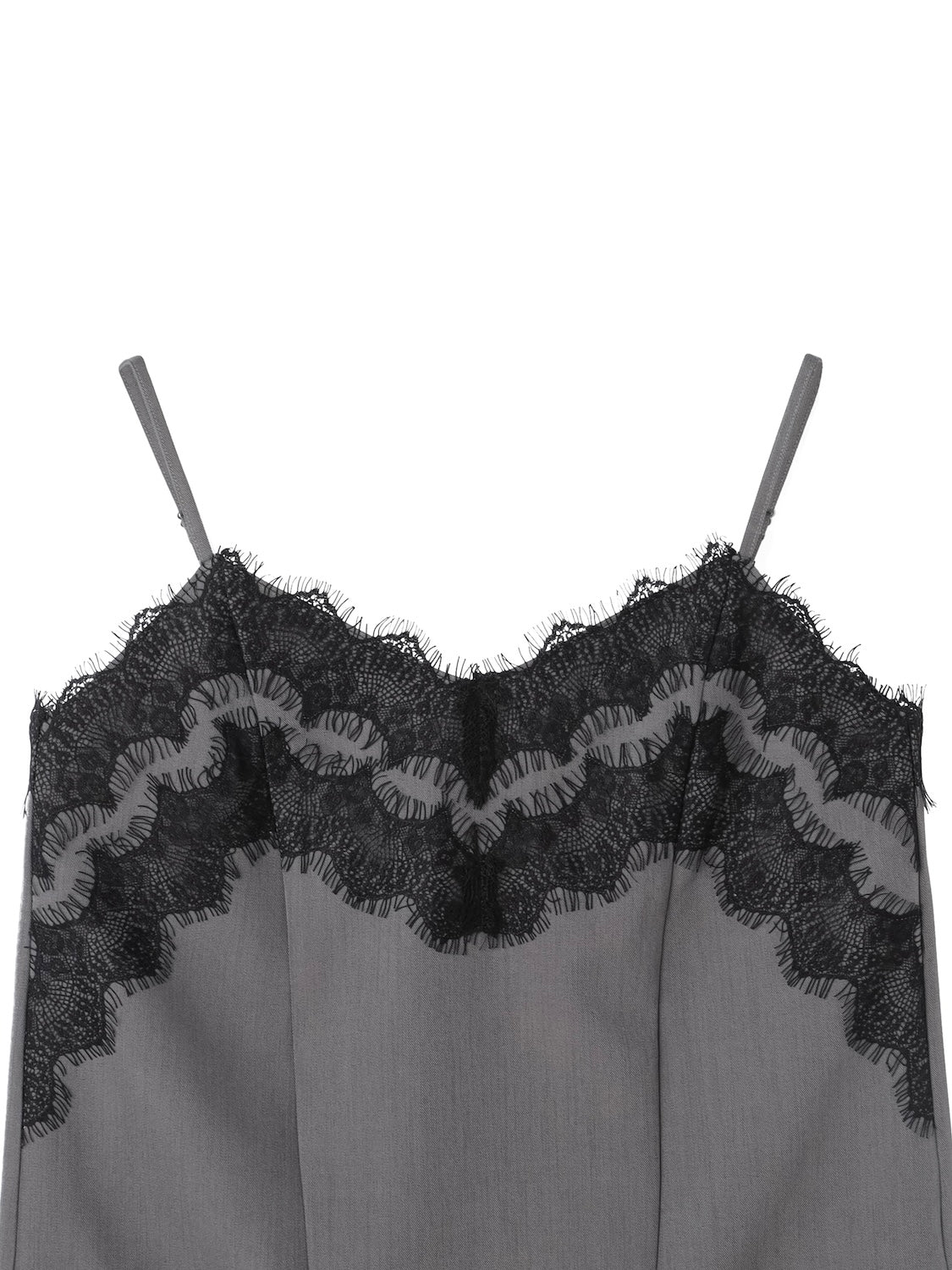 レース アクセント Vネック キャミソール