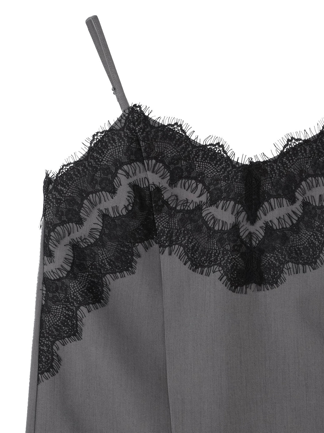 レース アクセント Vネック キャミソール