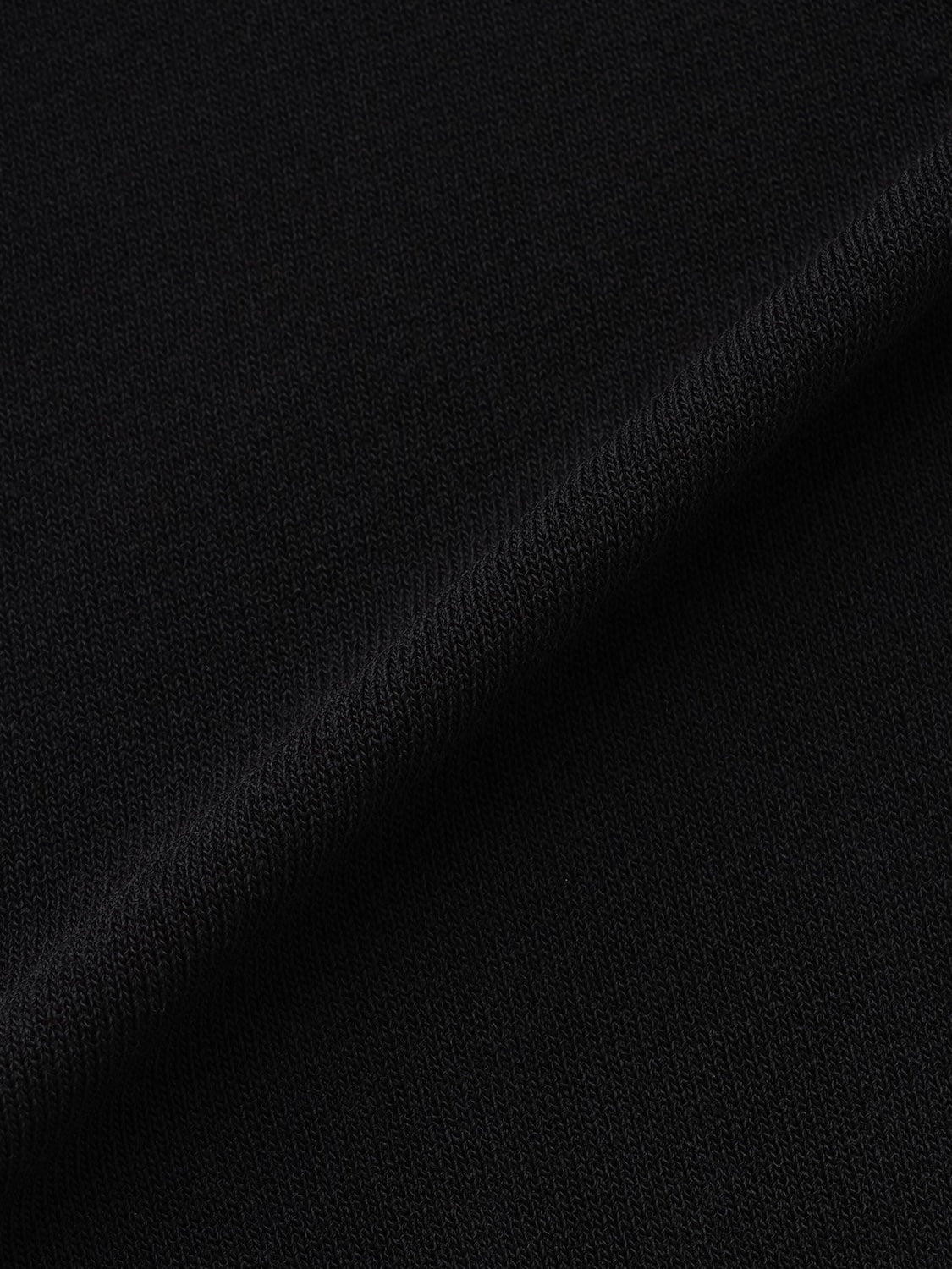 Poncho-like decollete sheer knit set