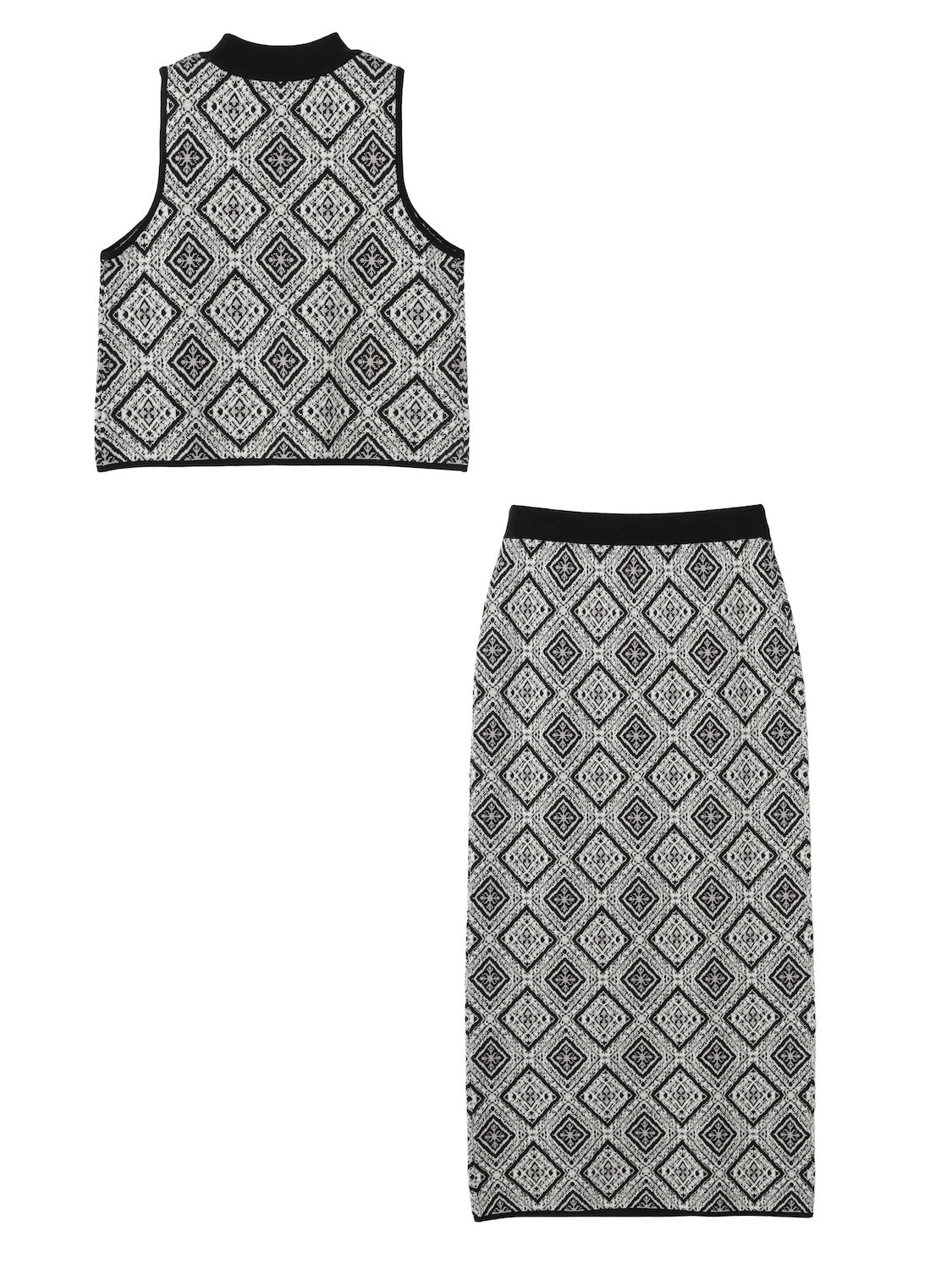 タイルジャガード KNIT セットアップ