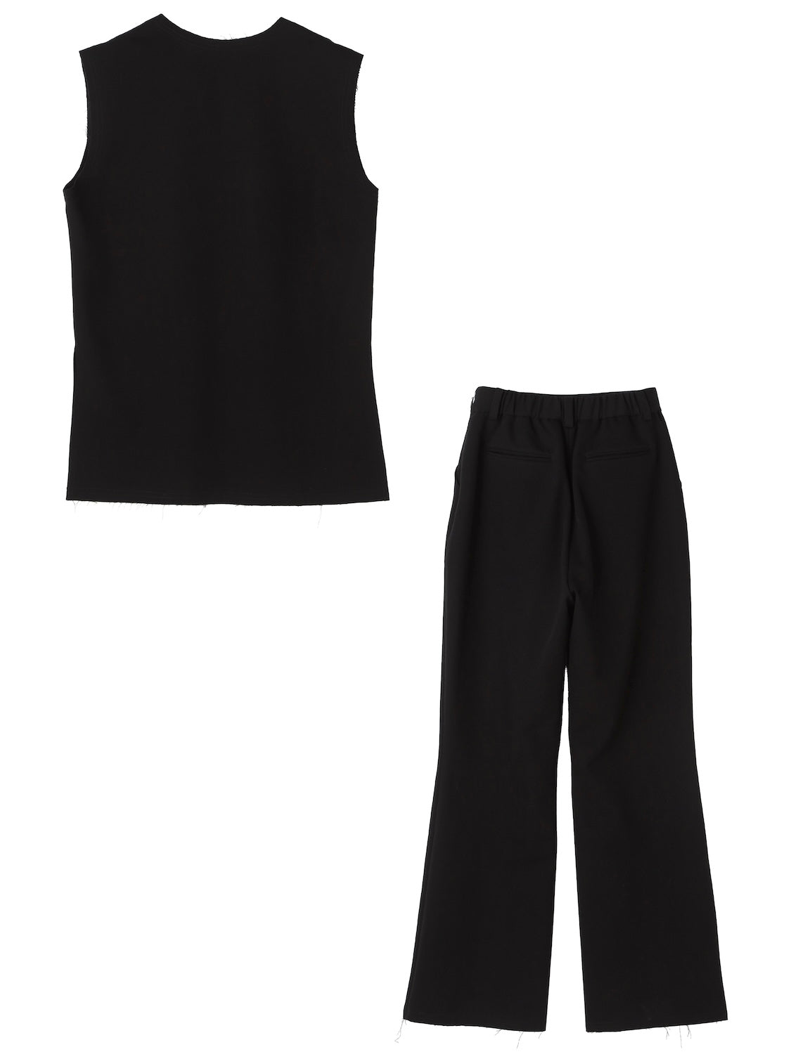 Vネック ベスト セットアップ