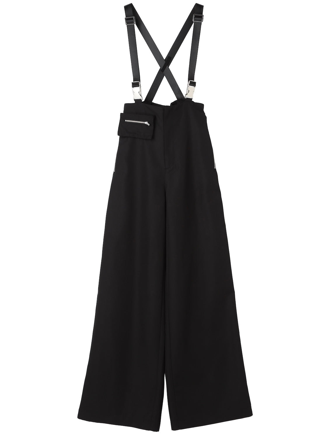 Military サスペンダー Wide パンツ