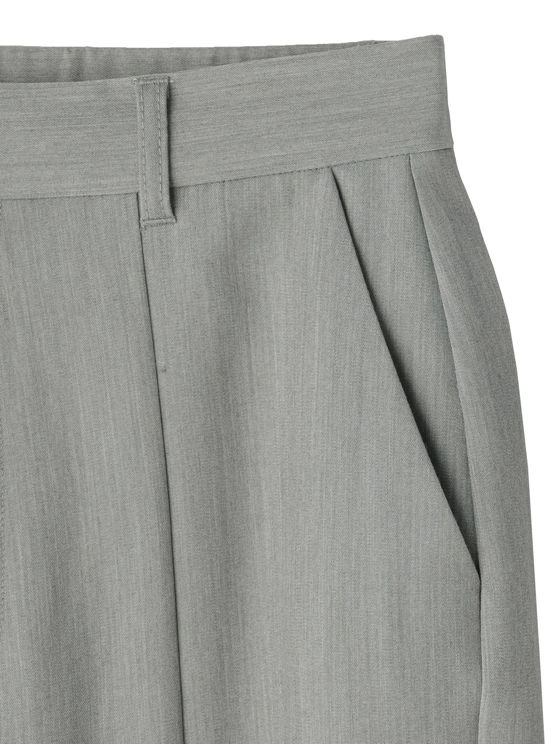 Side Hole Straight Slacks