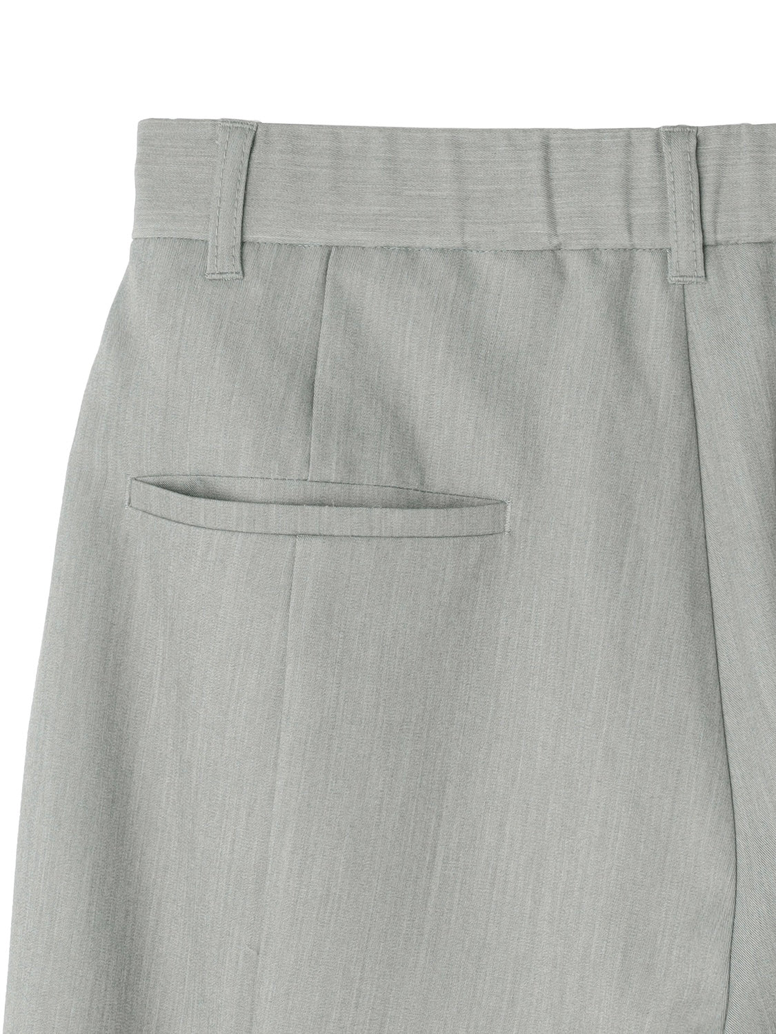 Side Hole Straight Slacks