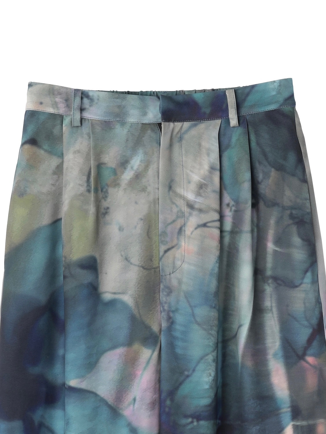 Aqua Flos Design Wide Pants