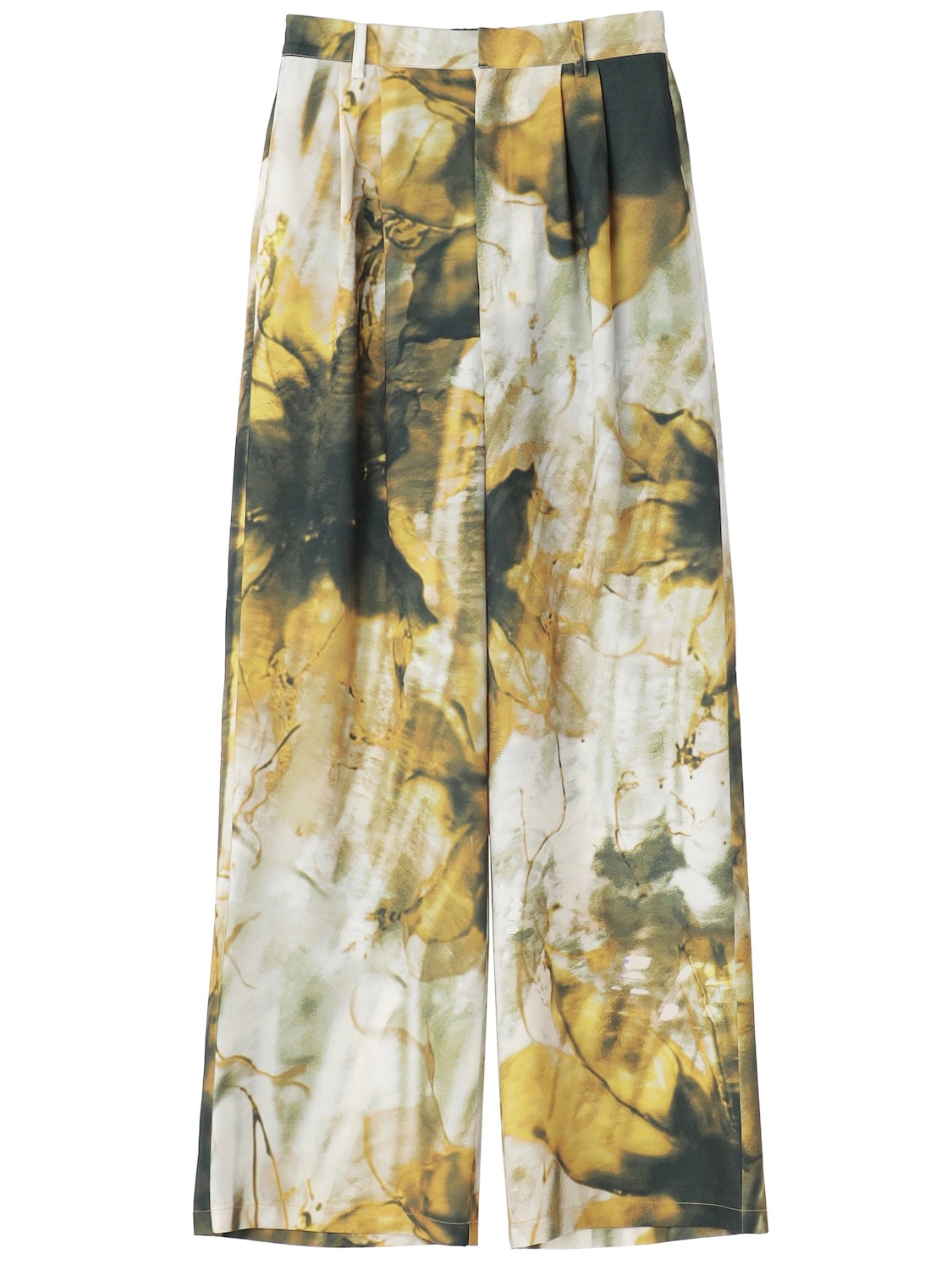 Aqua Flos Design Wide Pants