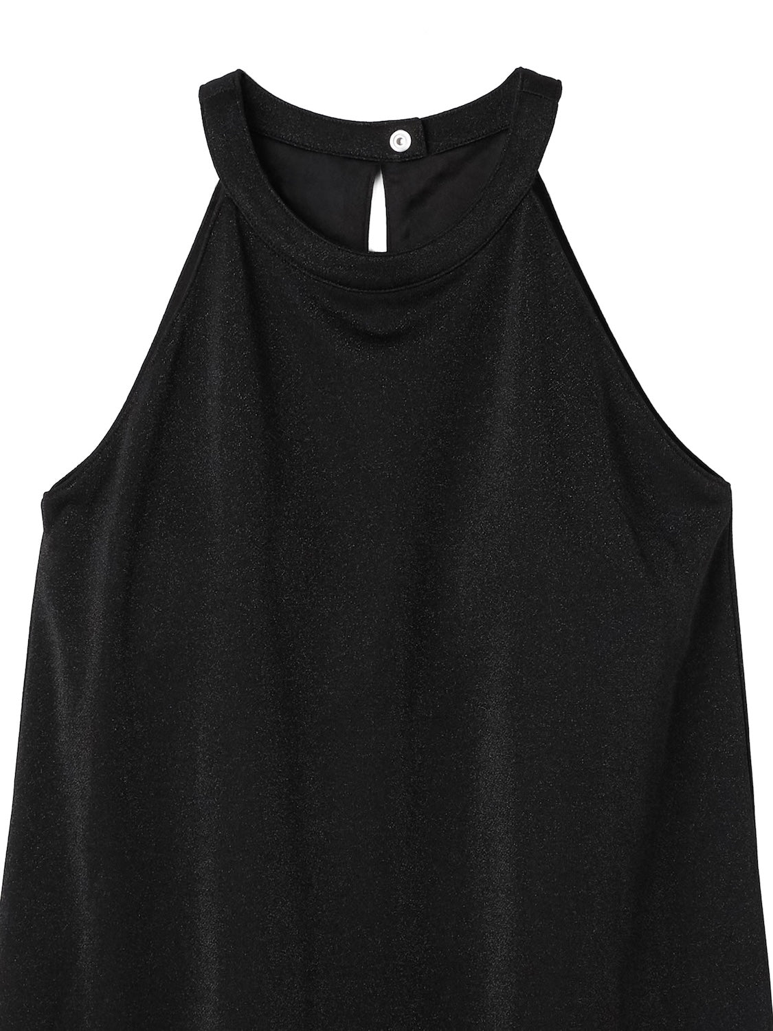 Basic ラメ カットソー ワンピース