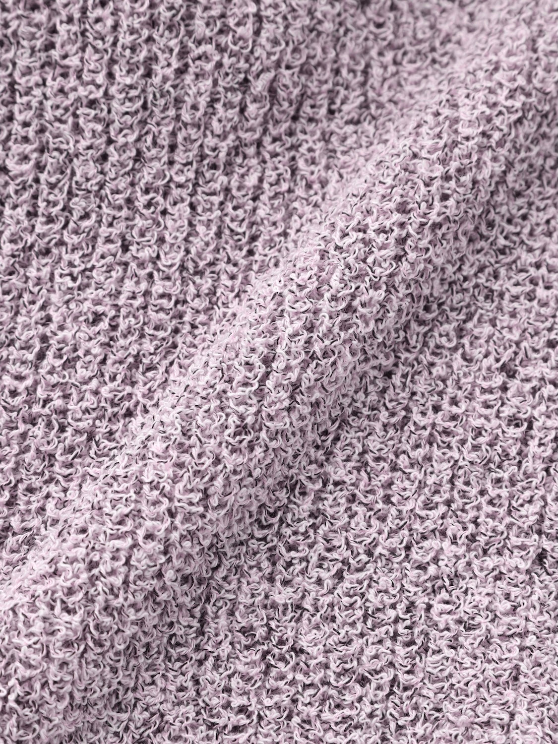 バックオープン スラブKNIT フーディー
