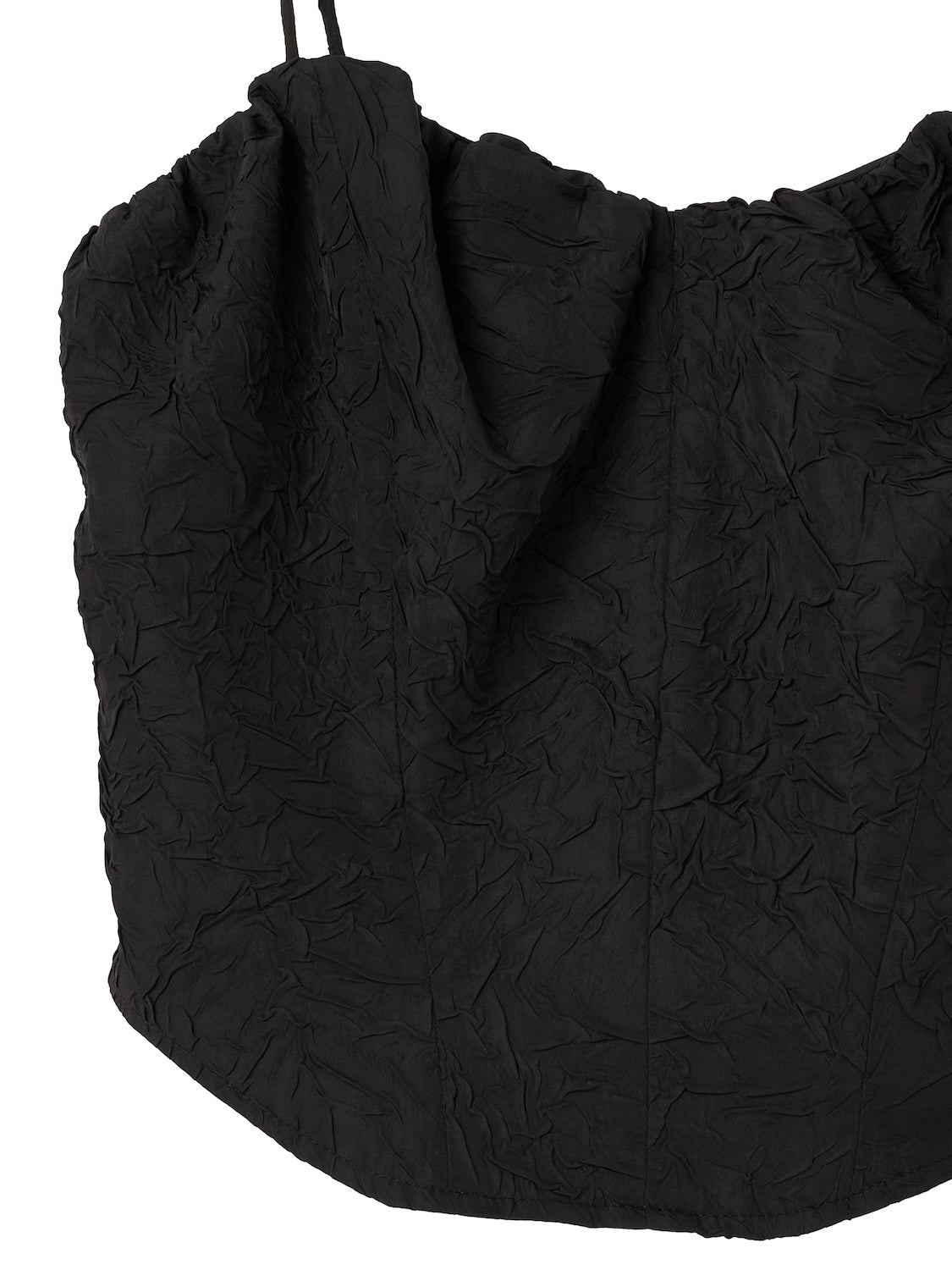 クリンクル Balloon スリーブ Tops