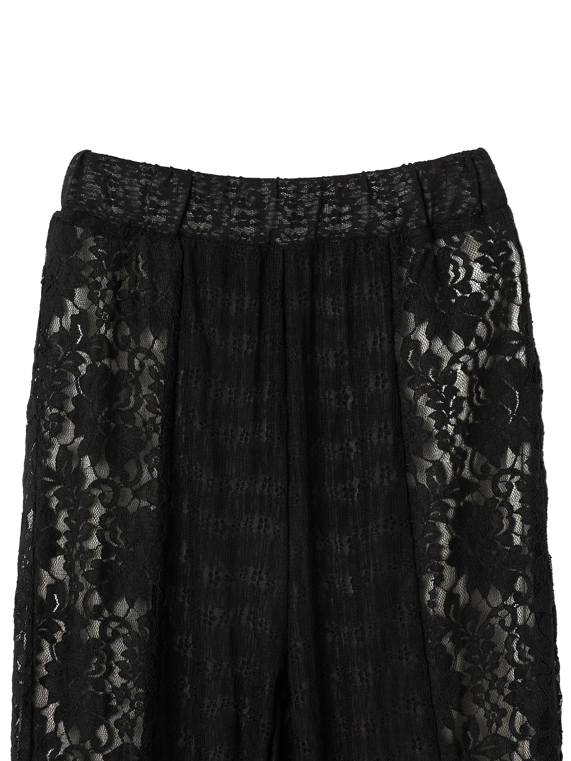 Stretch レース フレアパンツ