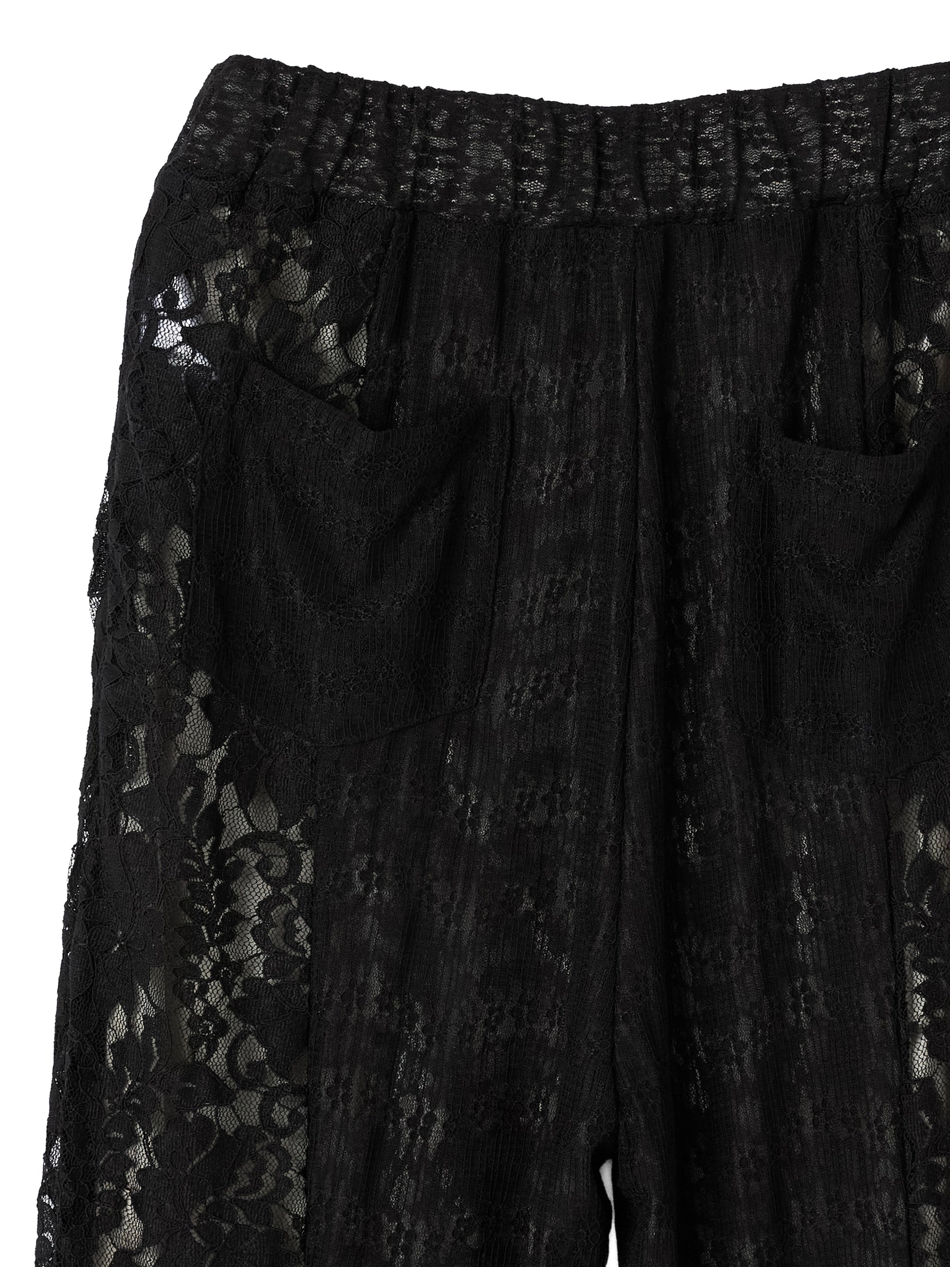 Stretch レース フレアパンツ