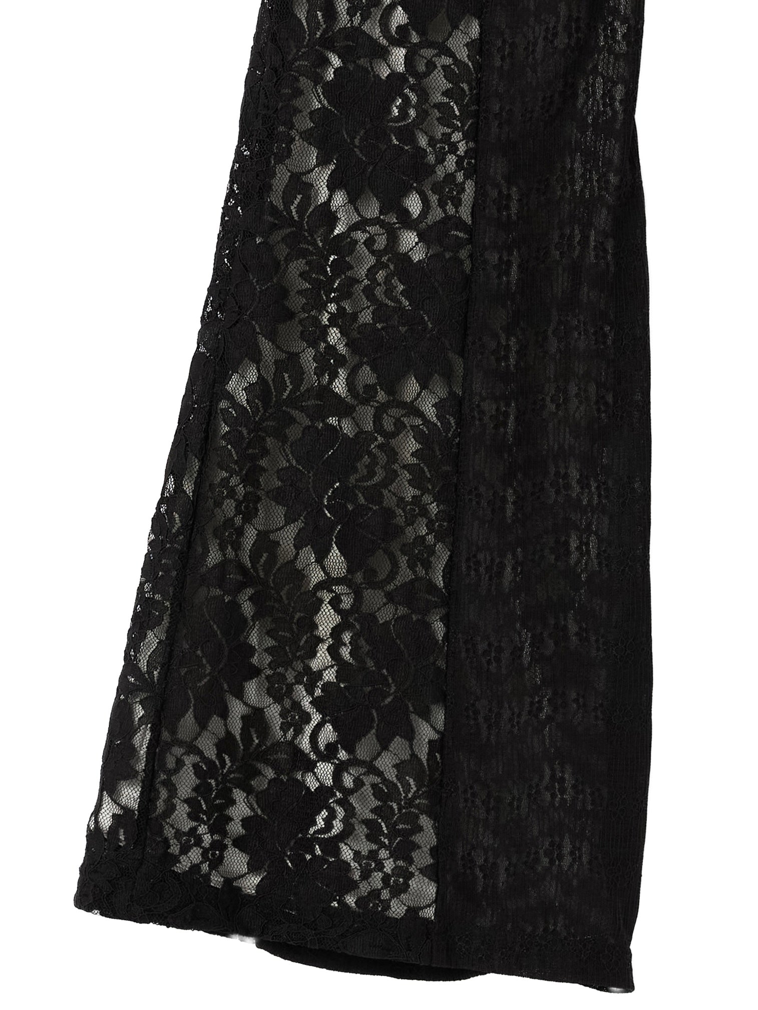 Stretch レース フレアパンツ