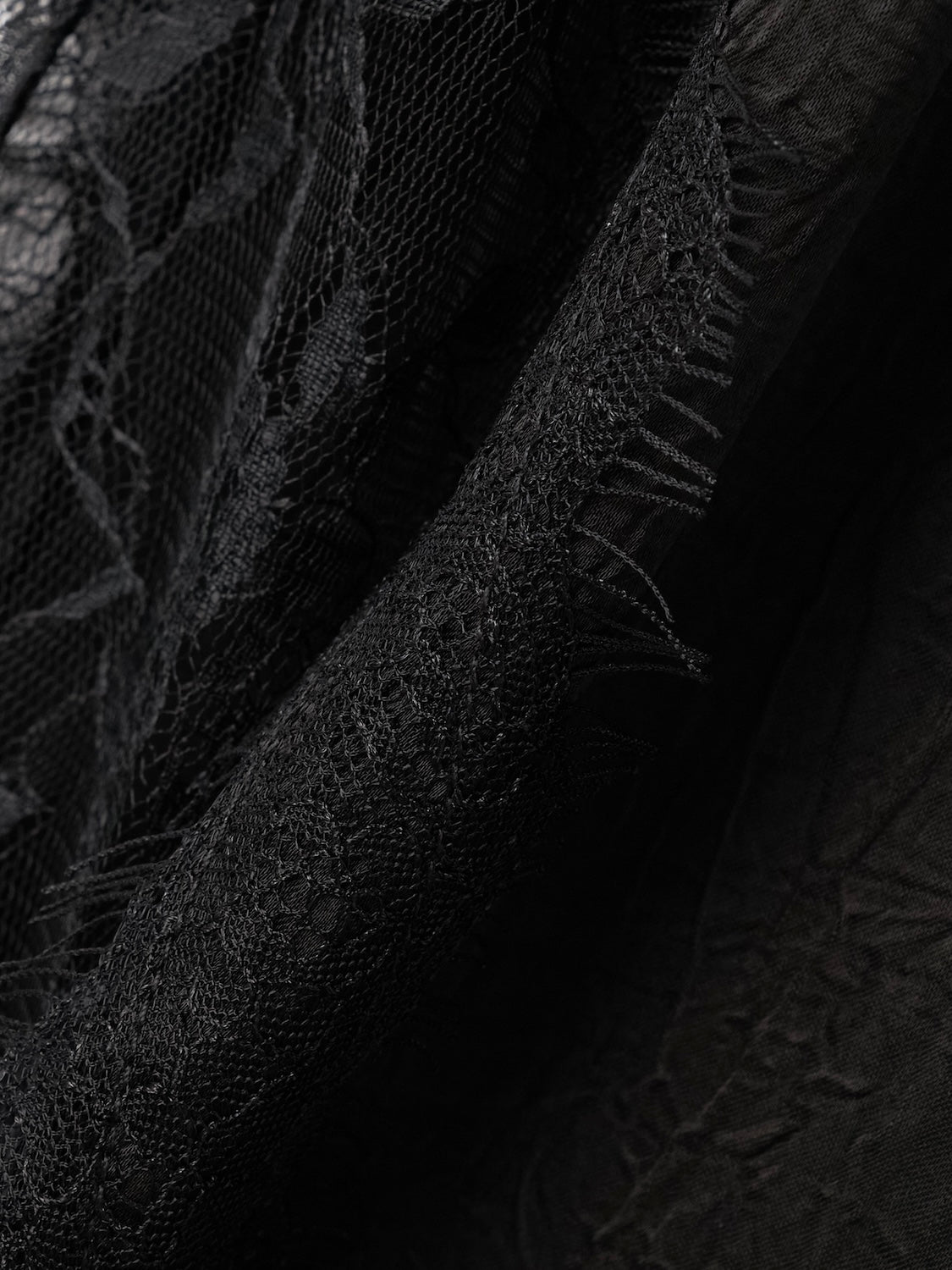 Switch レース サテン ワイドパンツ