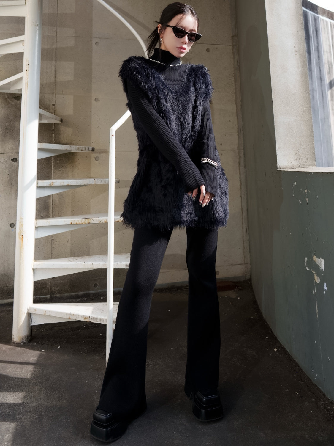 3ピース KNIT セットアップ