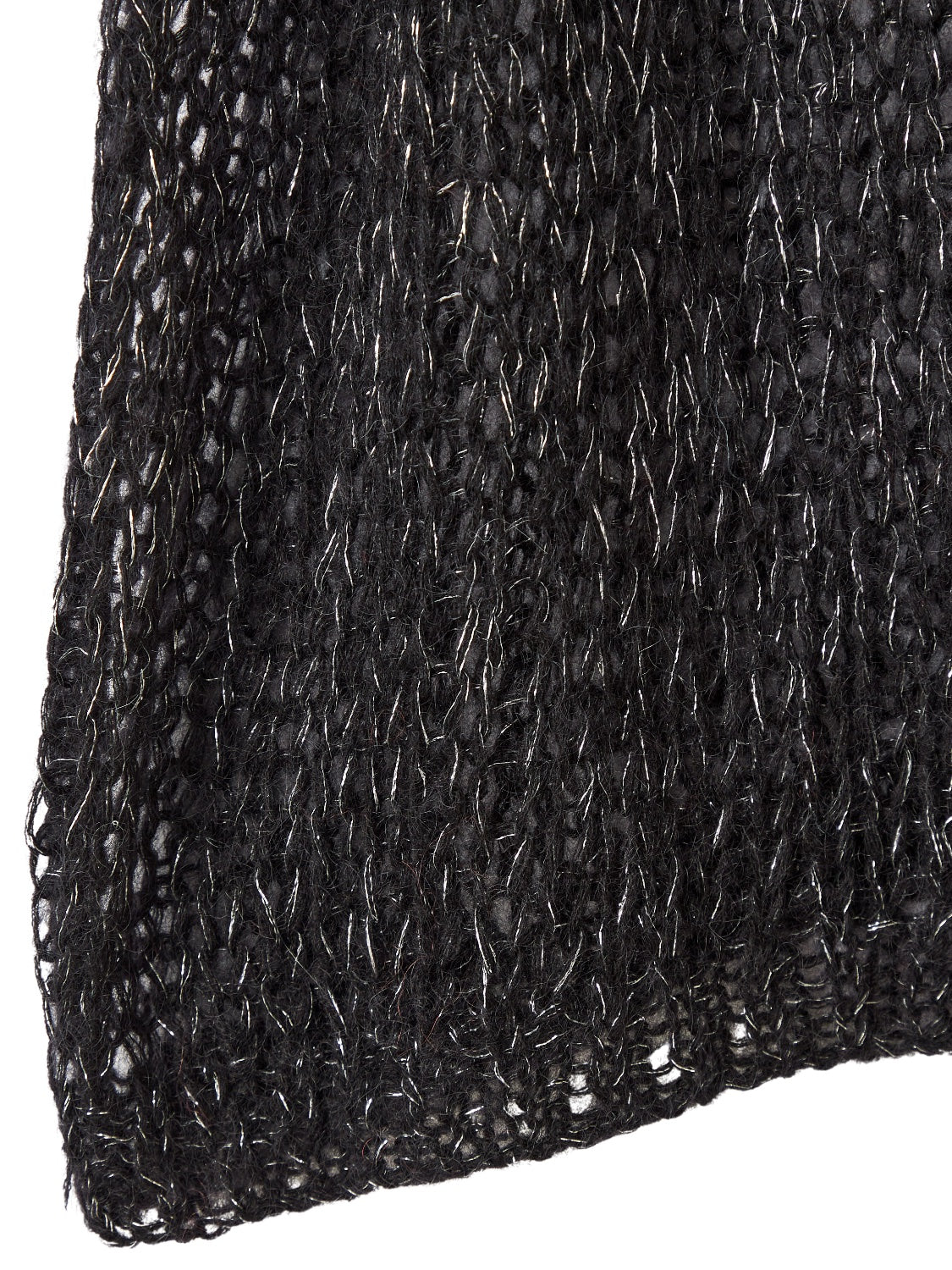 ラメ&モヘア Hand Made KNIT