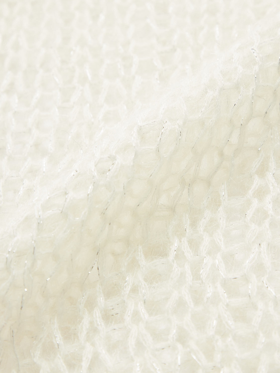 ラメ&モヘア Hand Made KNIT