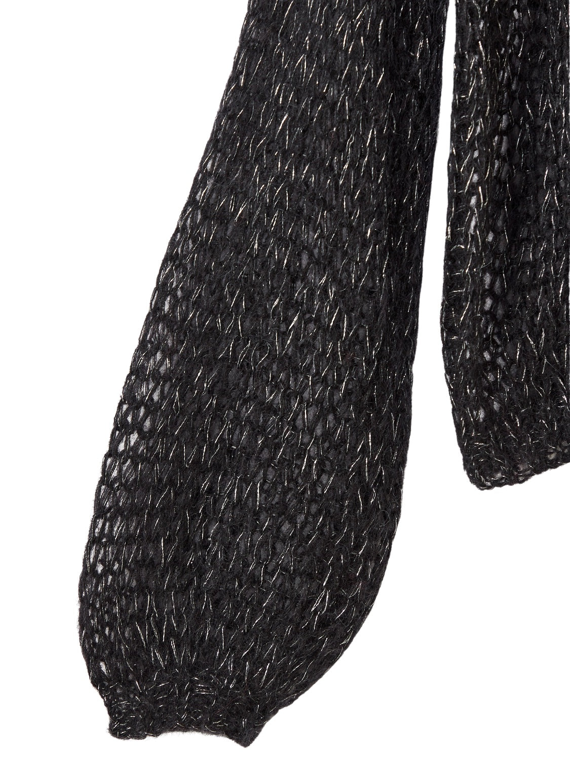 ラメ&モヘア Hand Made KNIT