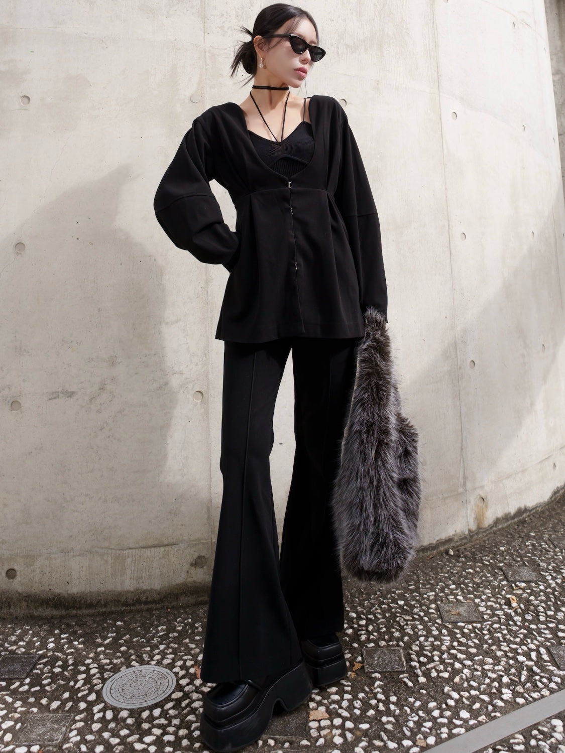 2Way ウェーブ Melton セットアップ