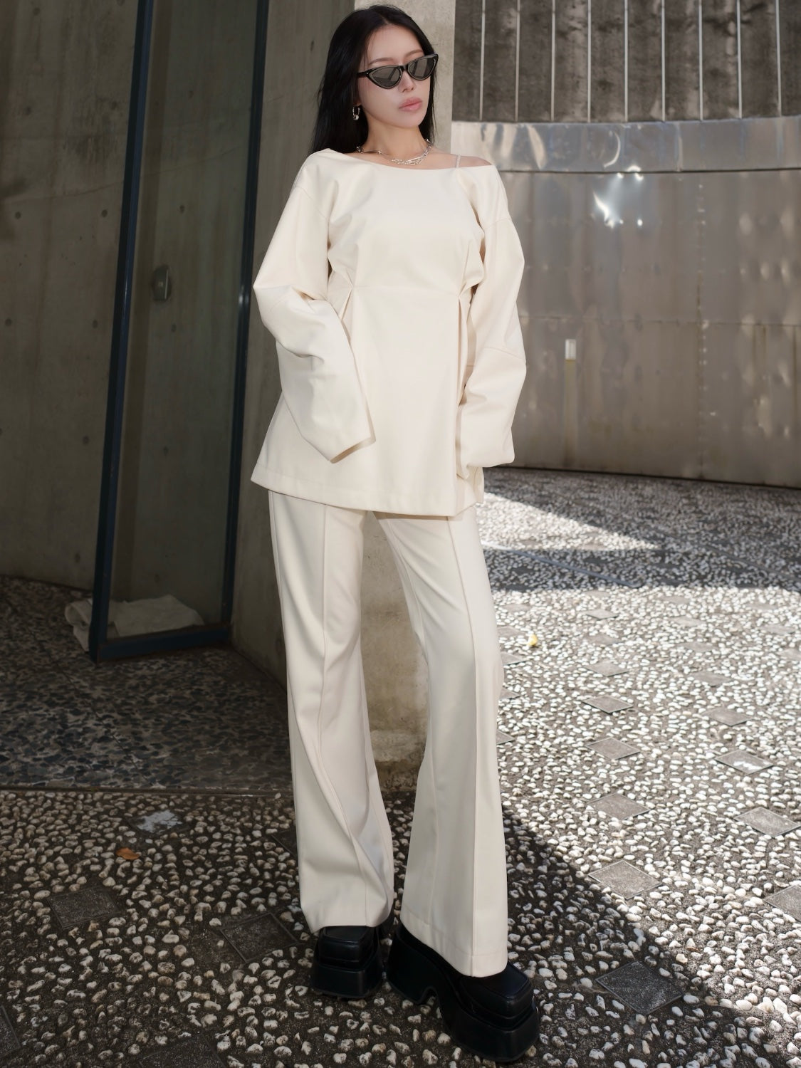 2Way ウェーブ Melton セットアップ