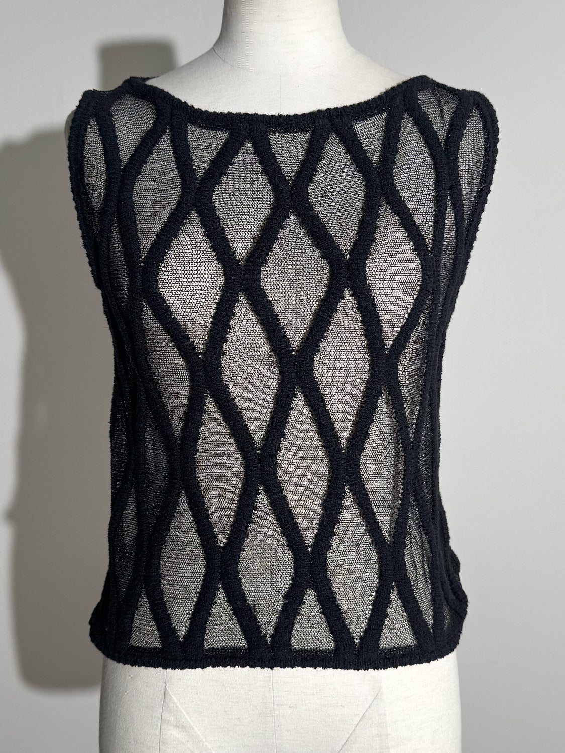 ウェービーコード ノースリーブ KNIT