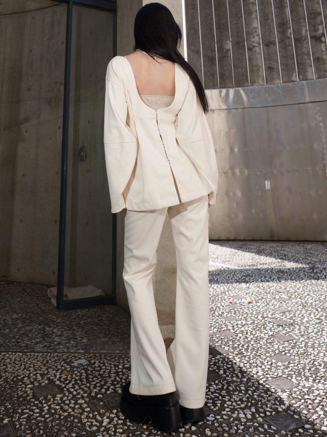 2Way ウェーブ Melton セットアップ