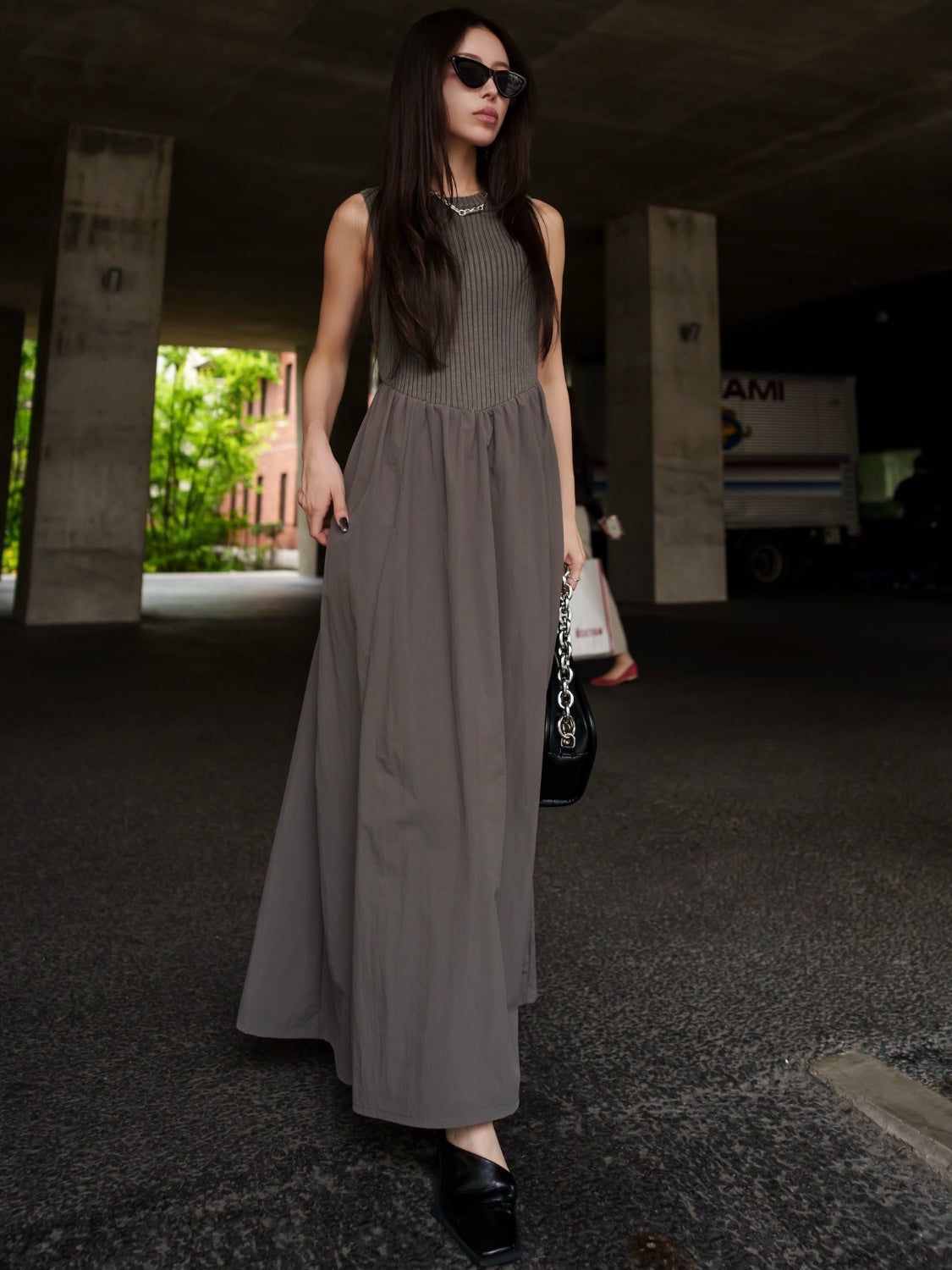 ドッキング KNIT ワンピース