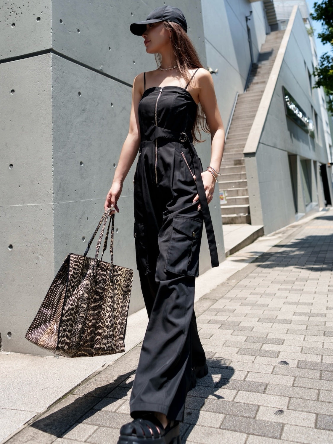 MODEL:159cm<br>着用サイズ:0<br>COLOR:ブラック