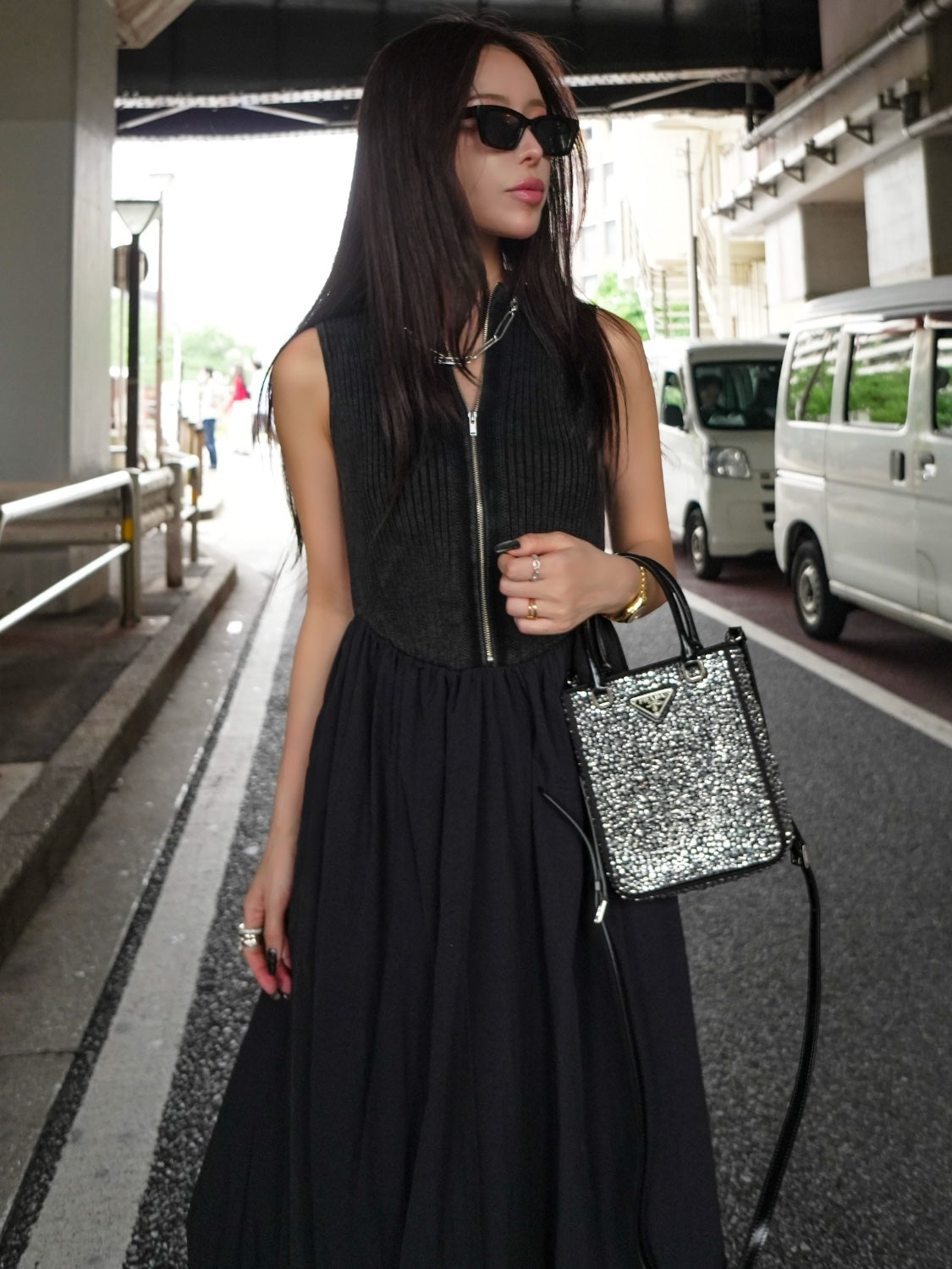 ドッキング KNIT ワンピース