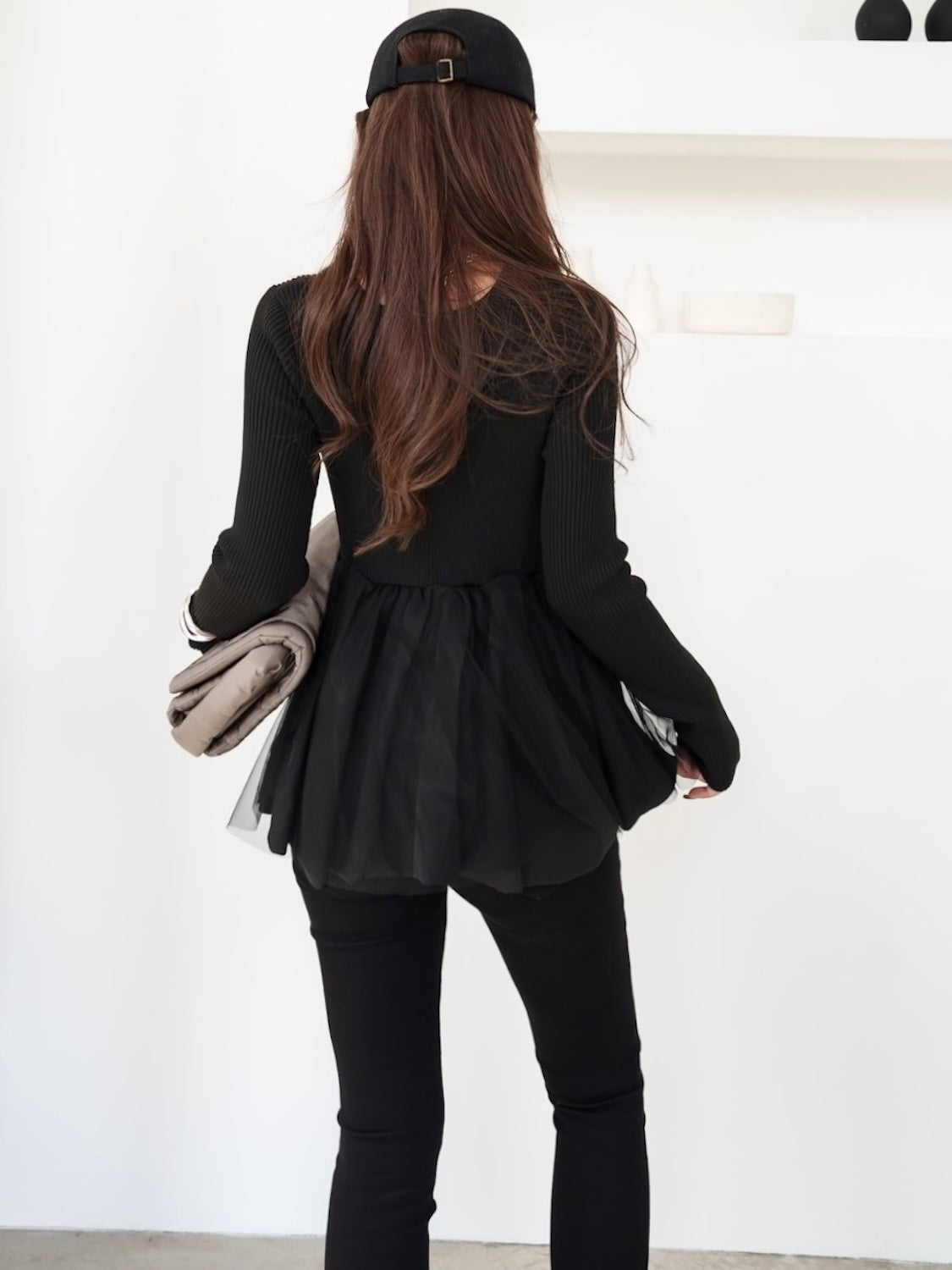 Puffer Nylon Shoulder Bag