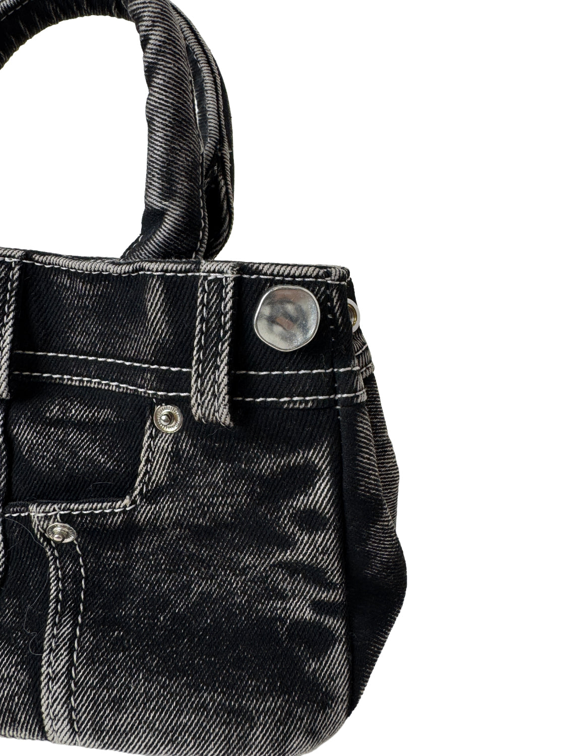 DENIM ミニ トートバッグ