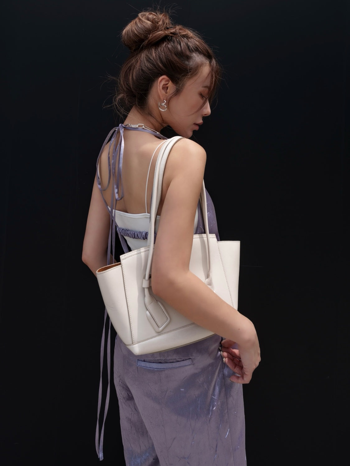 Glossy Washer Satin Romper