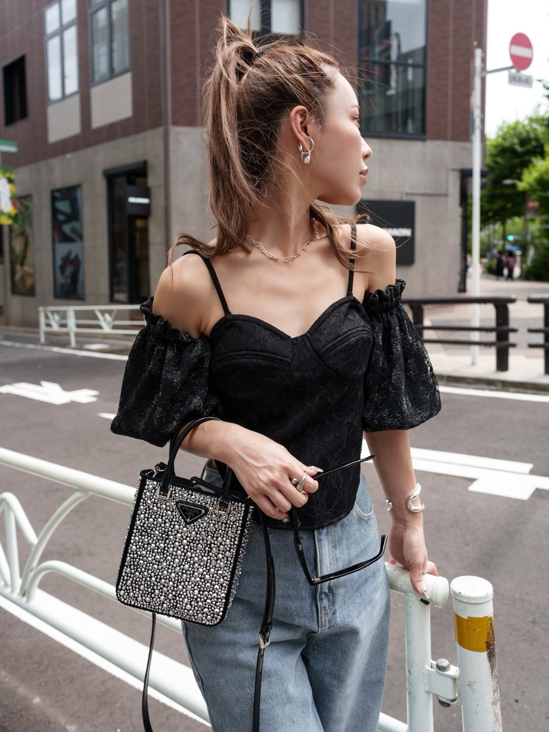 ウォッシュ ワイド プレーン Denim