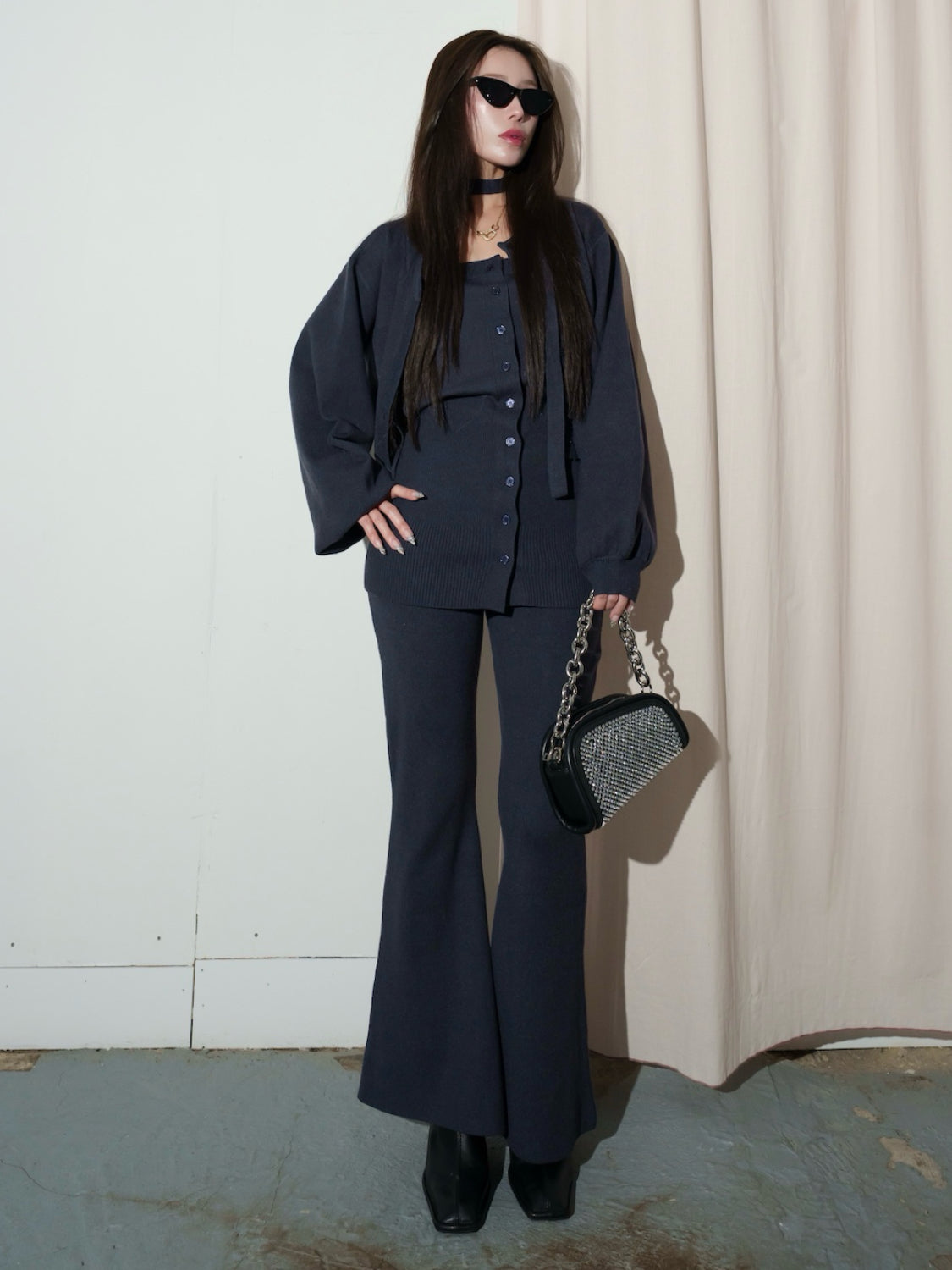 Multi-way 4ピース KNIT セットアップ