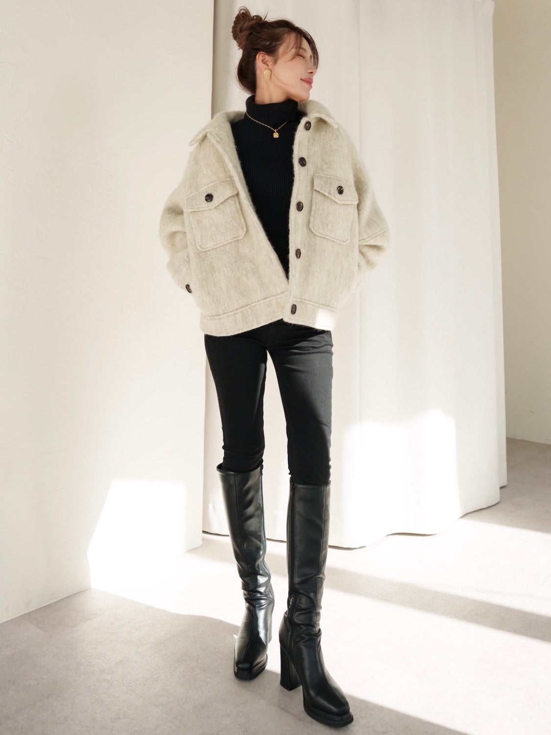 MODEL:159cm