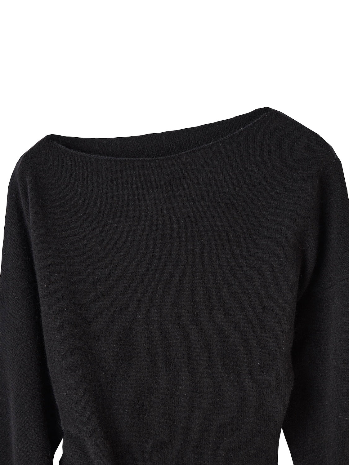 アシンメトリー ラクーン KNIT トップス