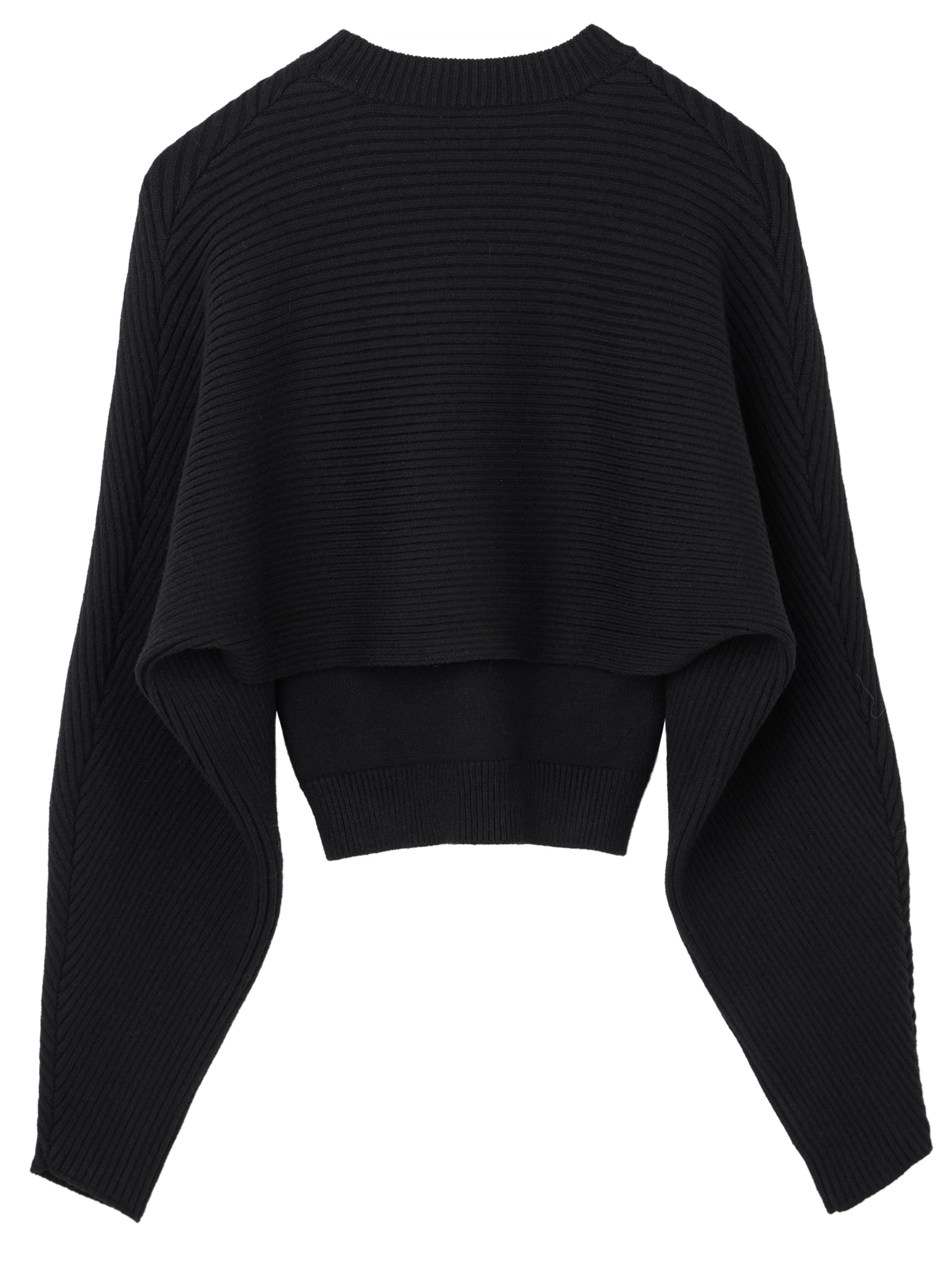 Bolero ドッキング ニット トップス