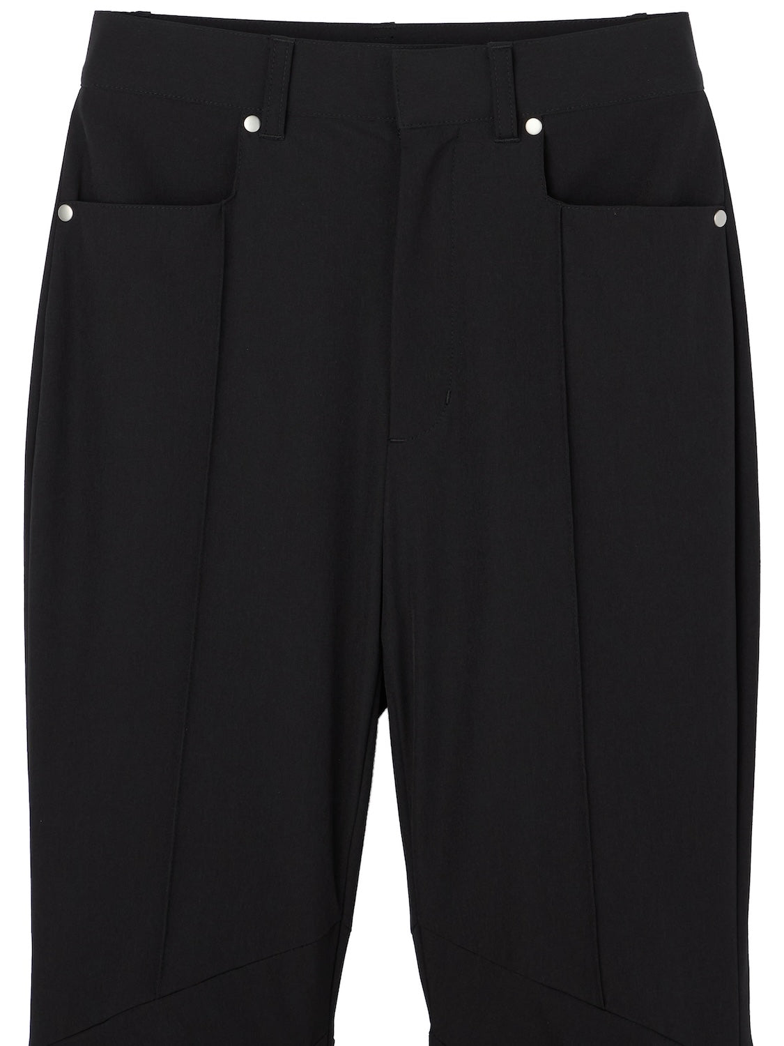 Stretch ドレープフレア パンツ