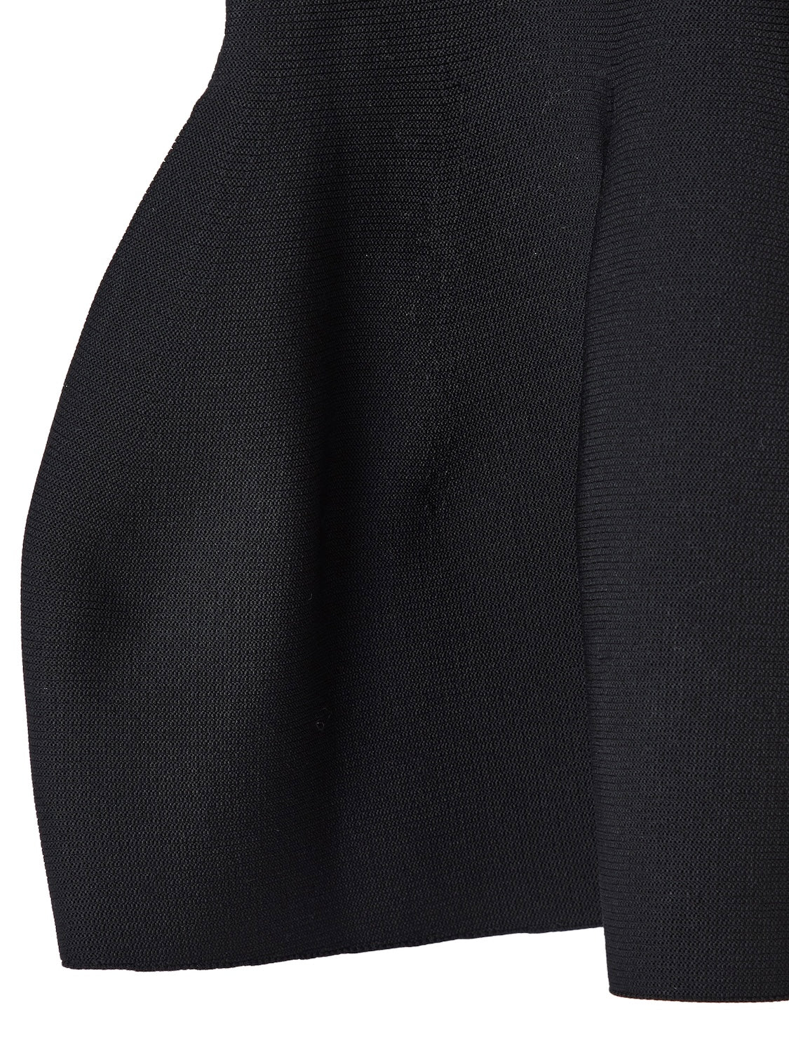 インターシャ ドッキング ペプラム KNIT