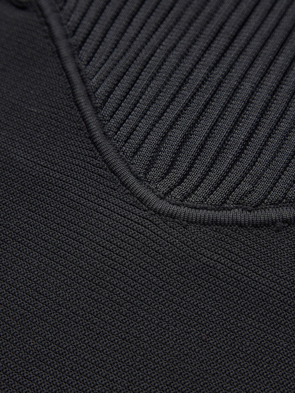 インターシャ ドッキング ペプラム KNIT