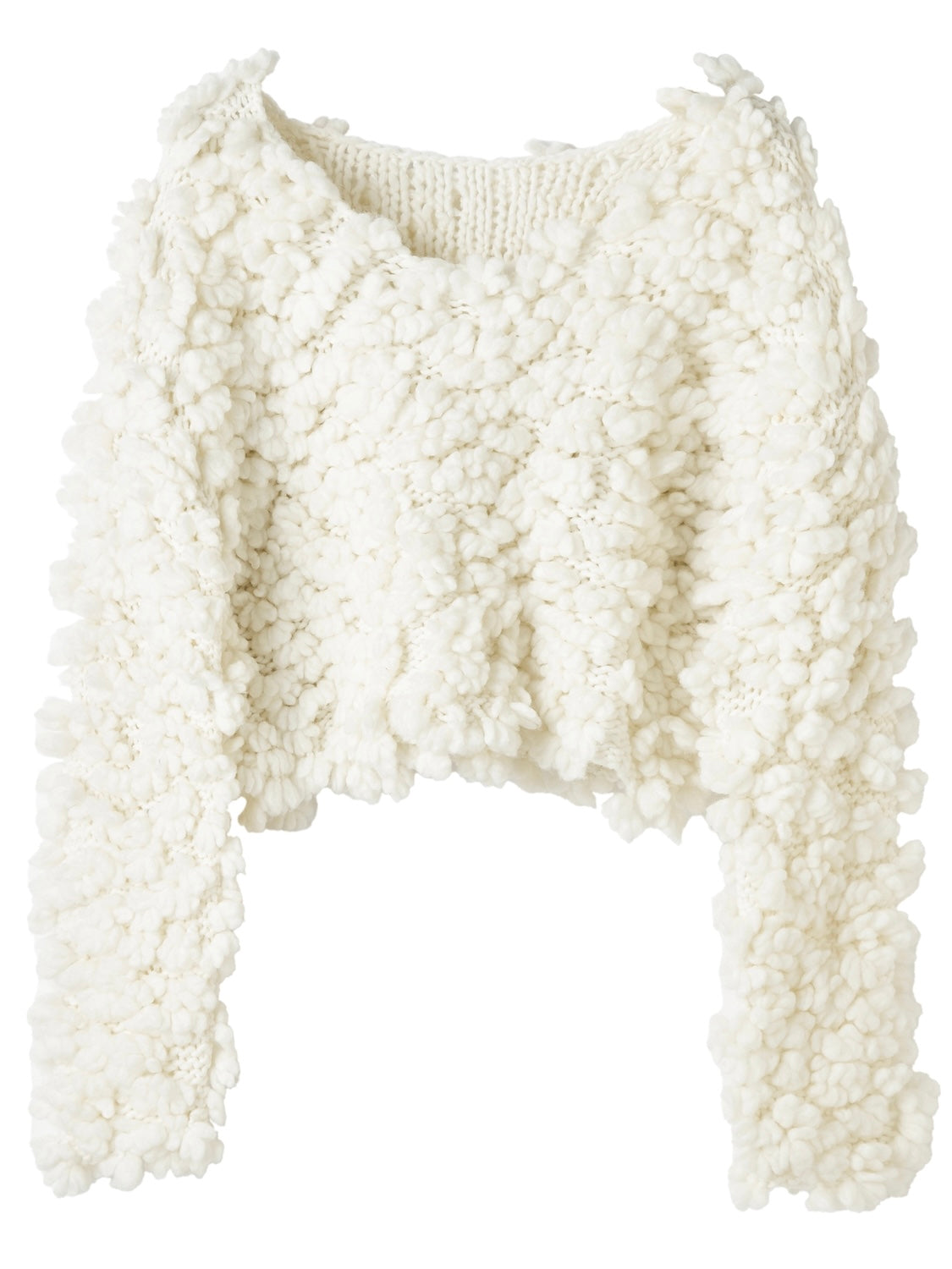 Wool Hand KNIT プルオーバー