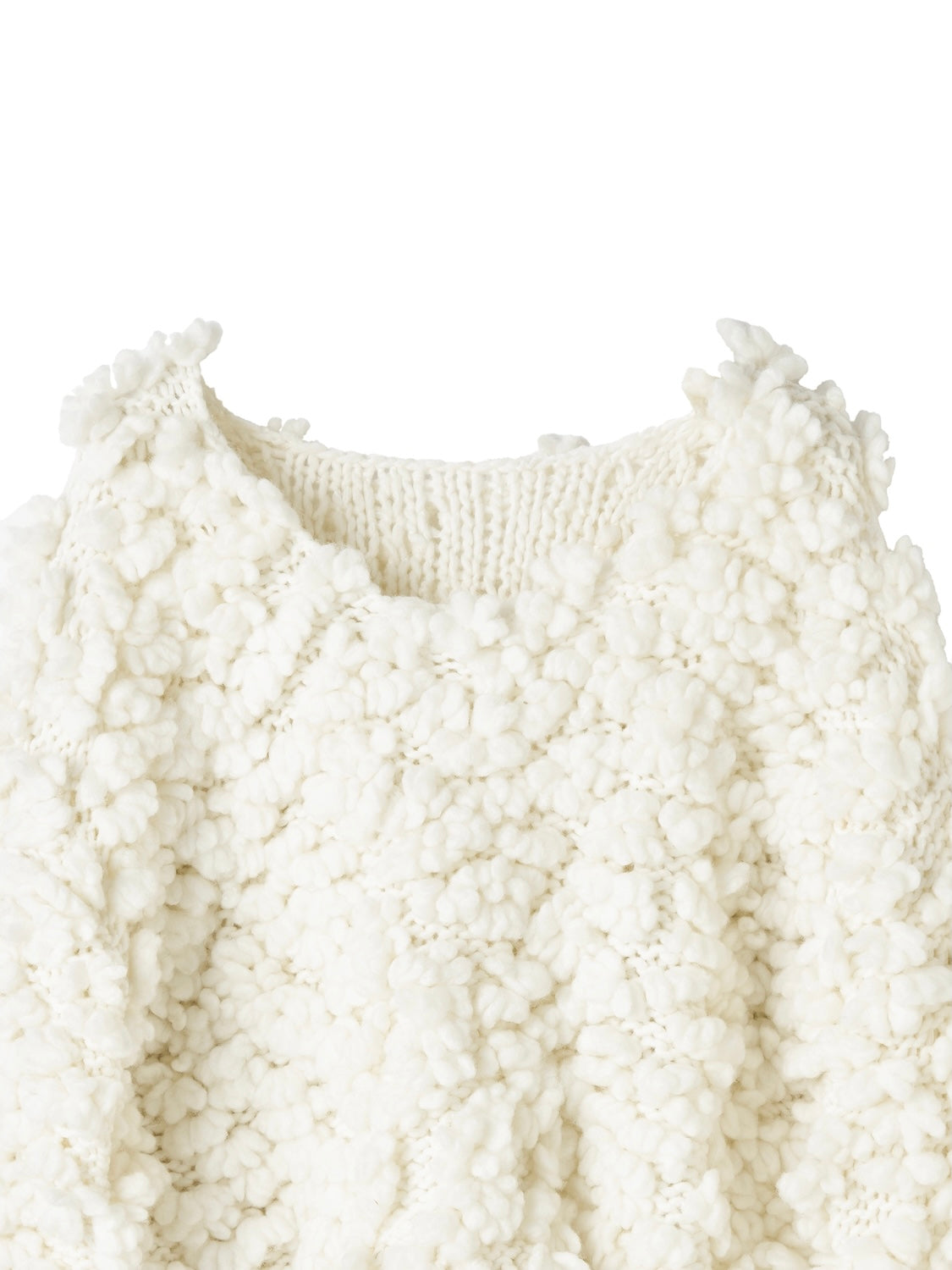 Wool Hand KNIT プルオーバー