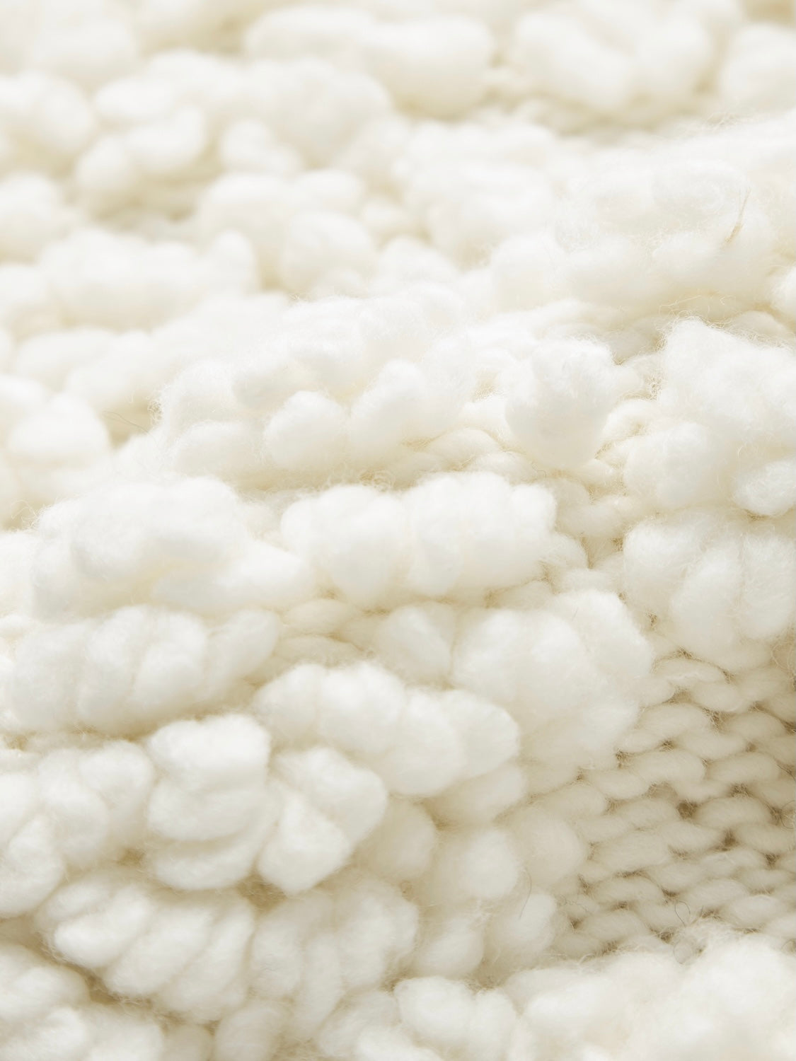 Wool Hand KNIT プルオーバー