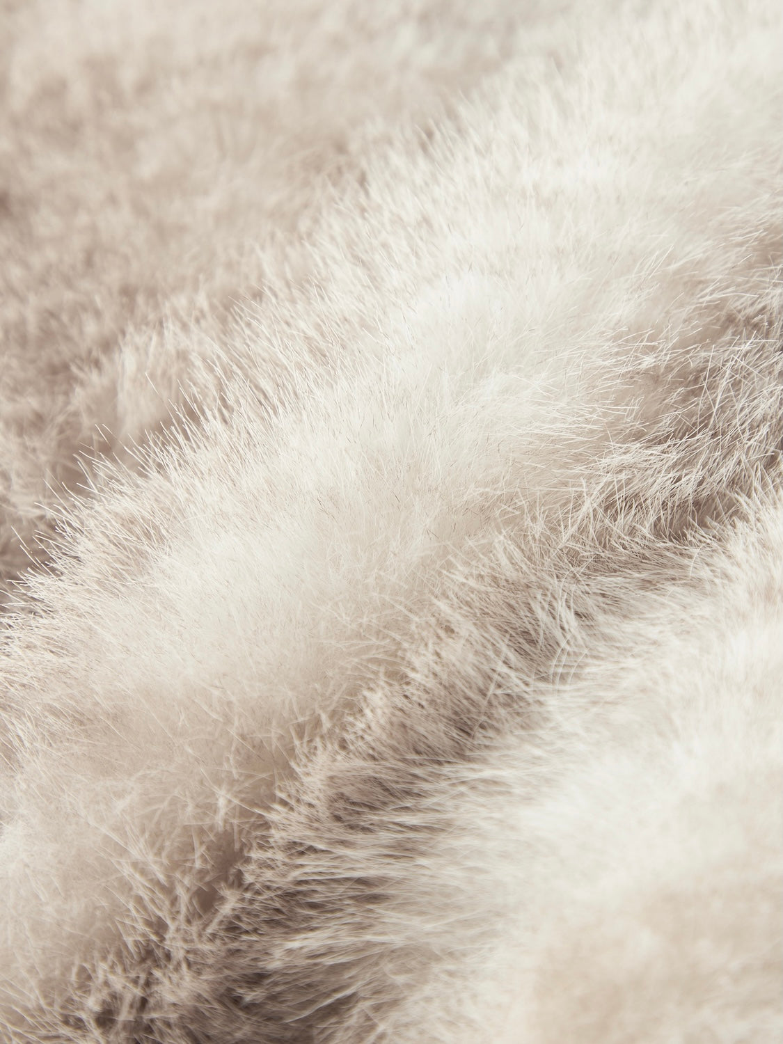 Suede ボンディング Fur ベスト