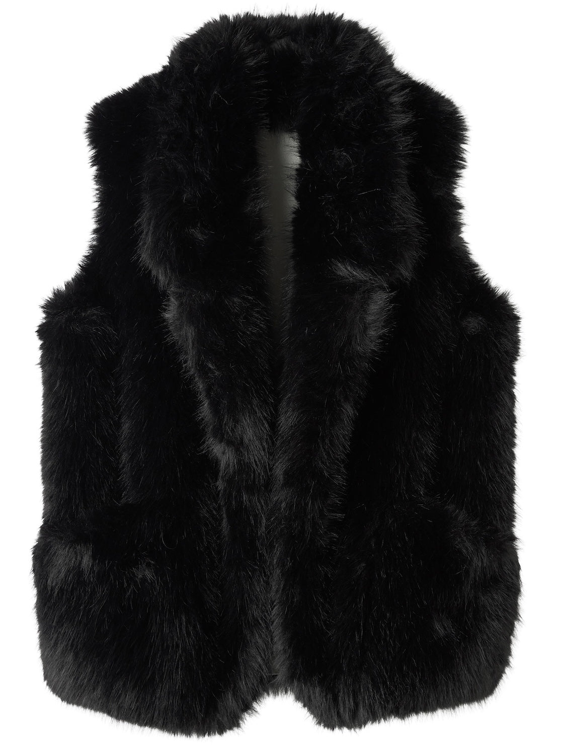 Suede ボンディング Fur ベスト