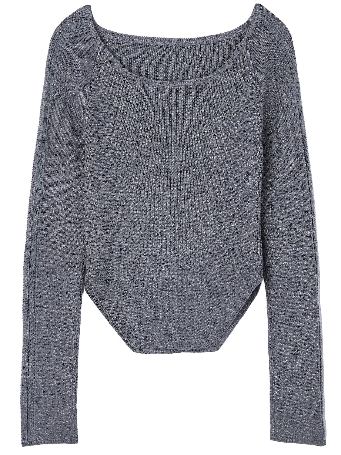 シアー Double ライン ラメニット