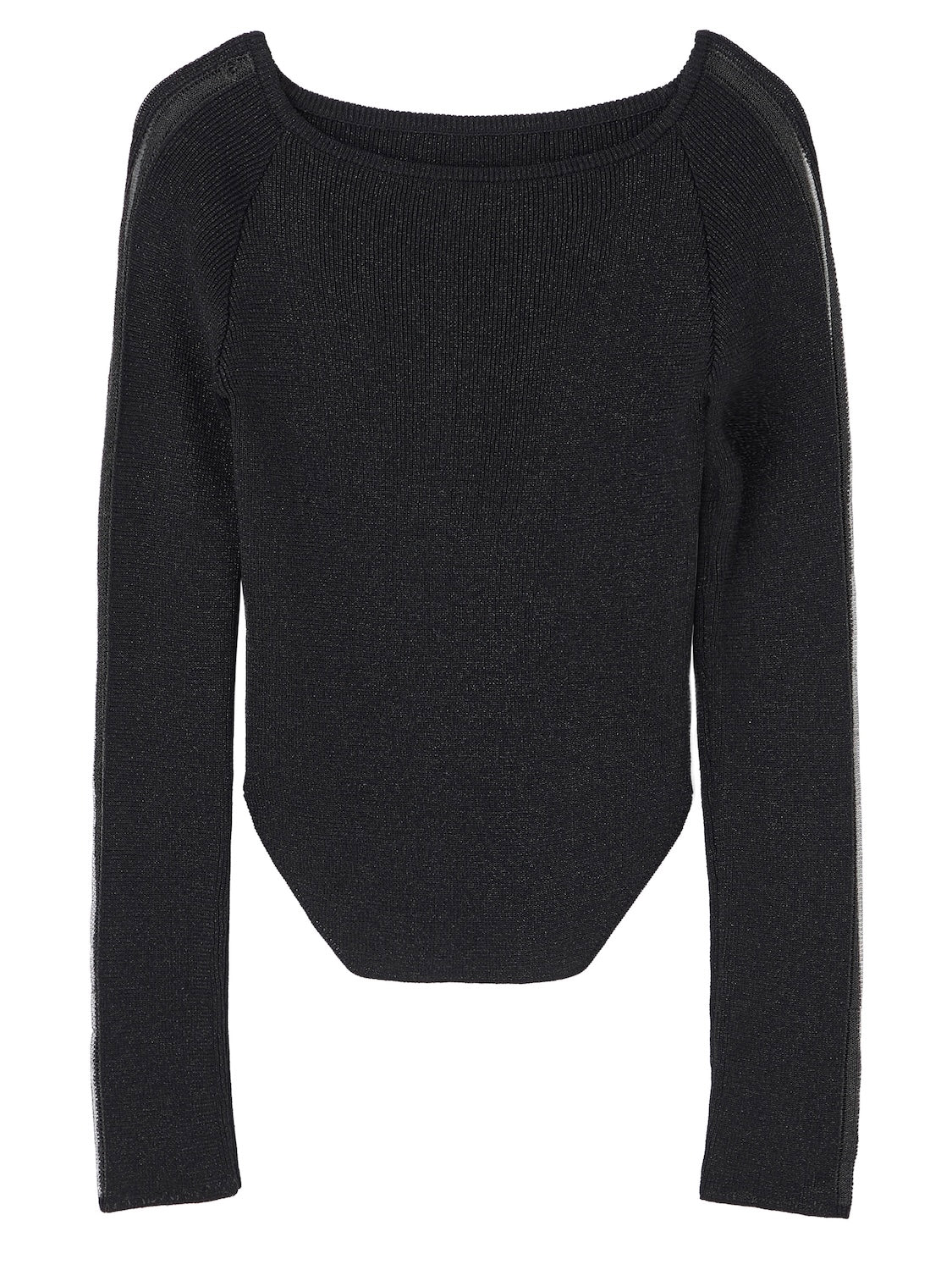 シアー Double ライン ラメニット