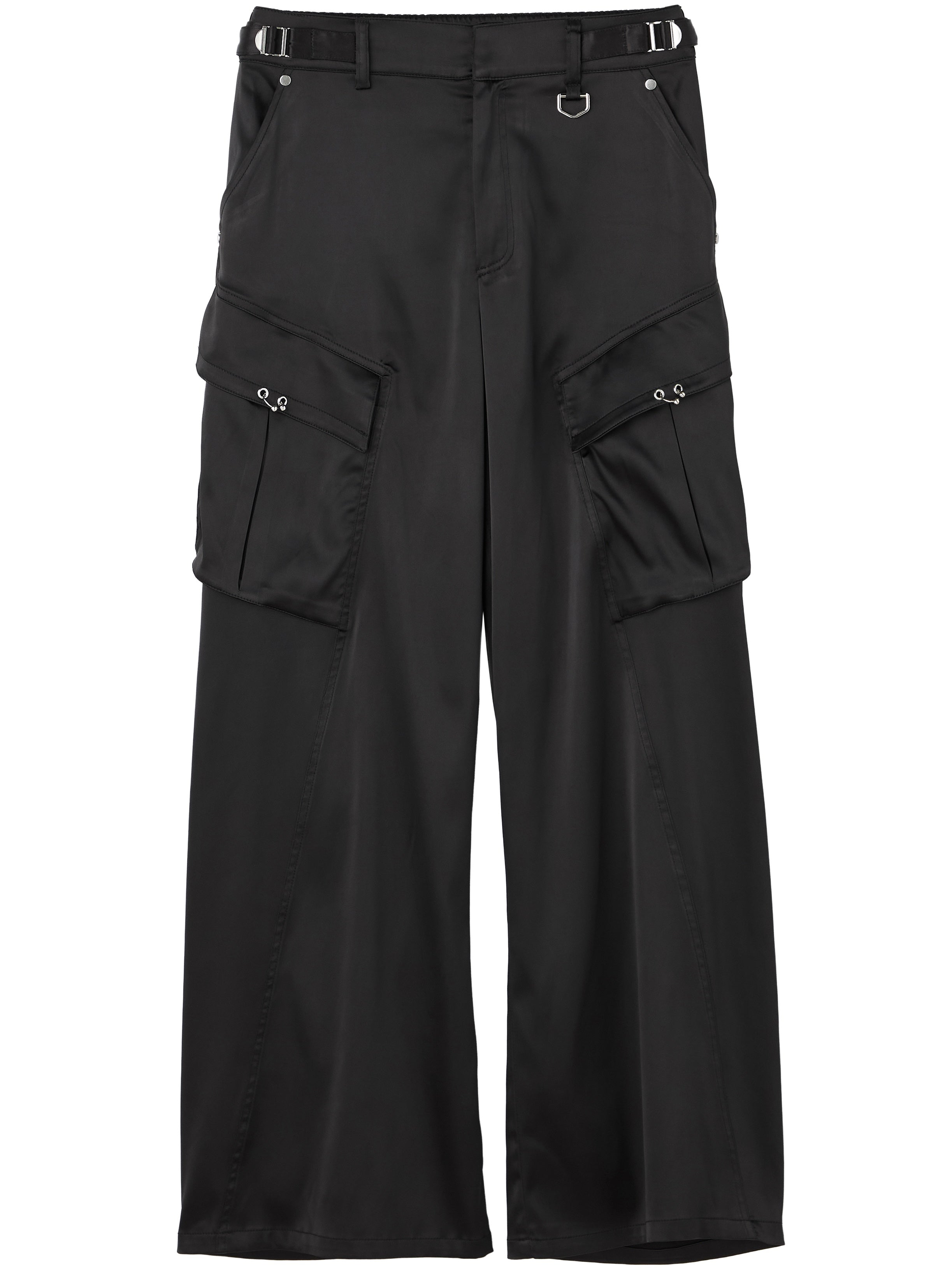 ピアスポケット Satin カーゴパンツ