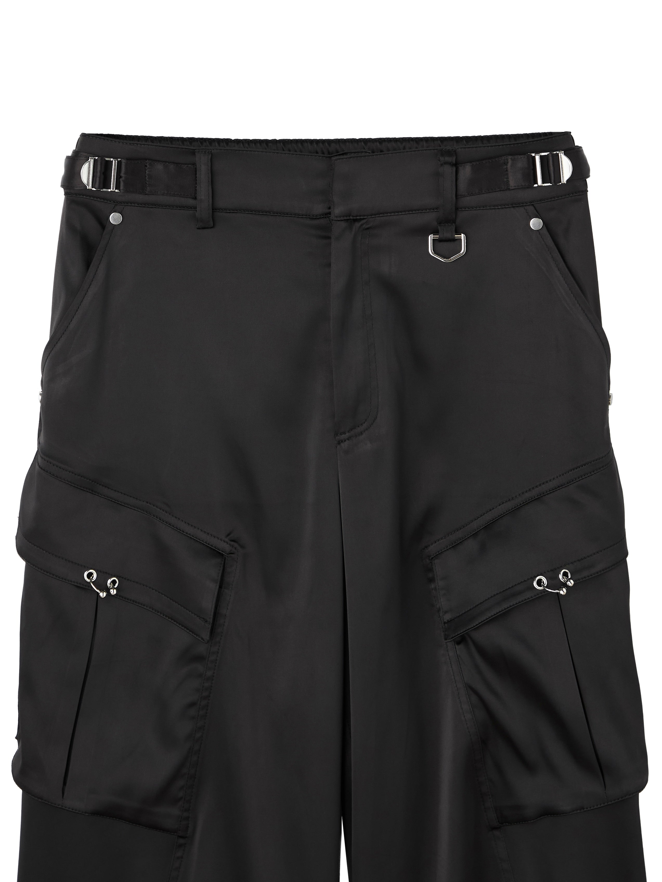 ピアスポケット Satin カーゴパンツ