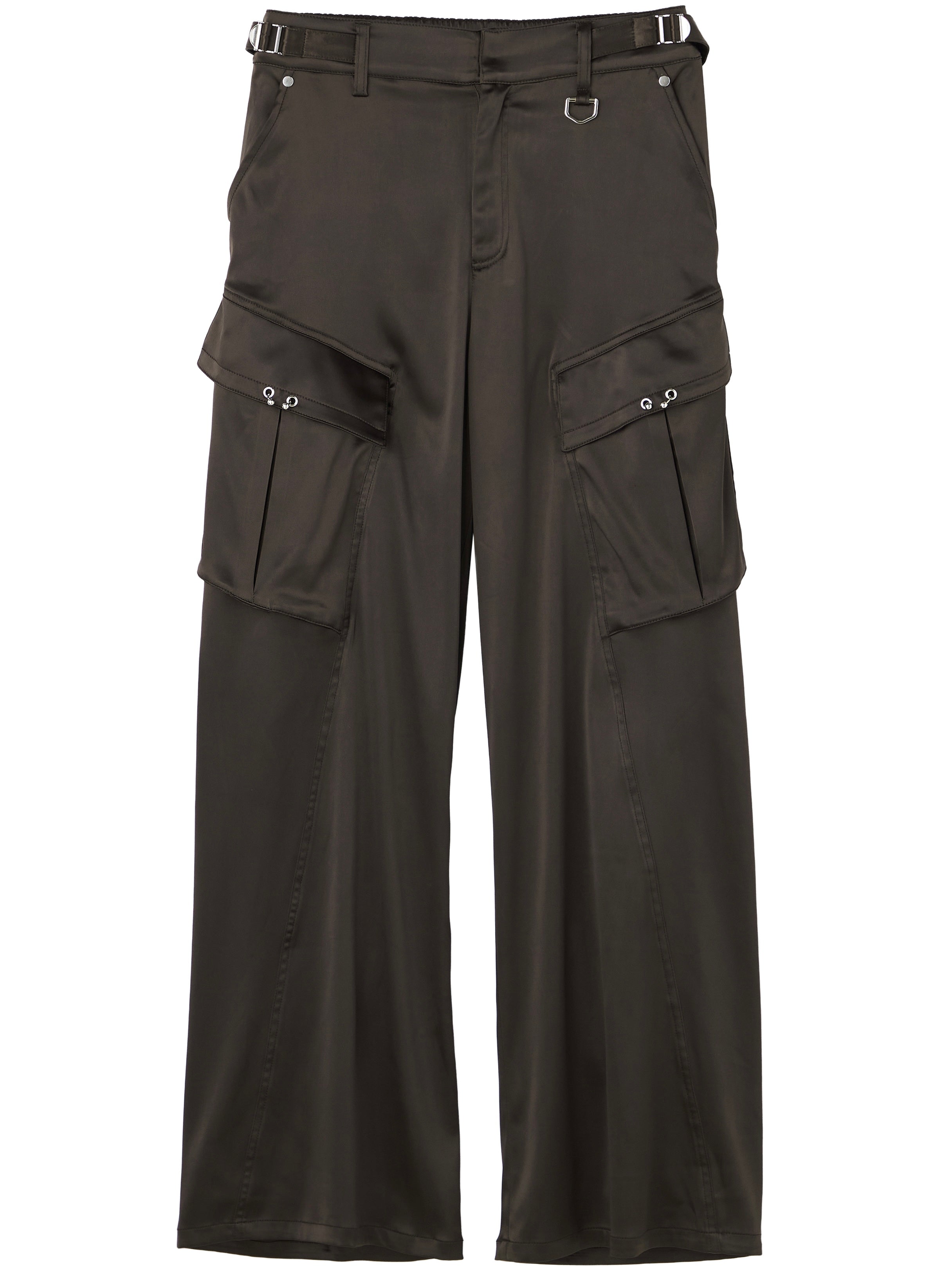 ピアスポケット Satin カーゴパンツ