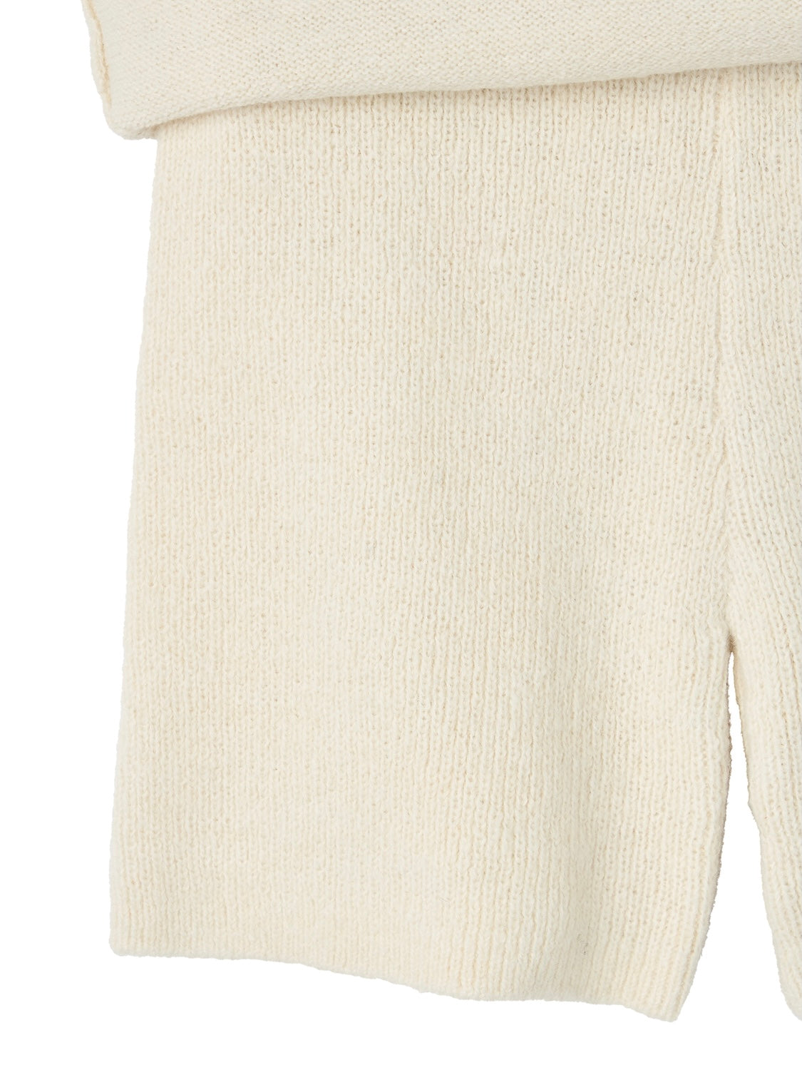 ショートパンツ レイヤード KNIT スカート